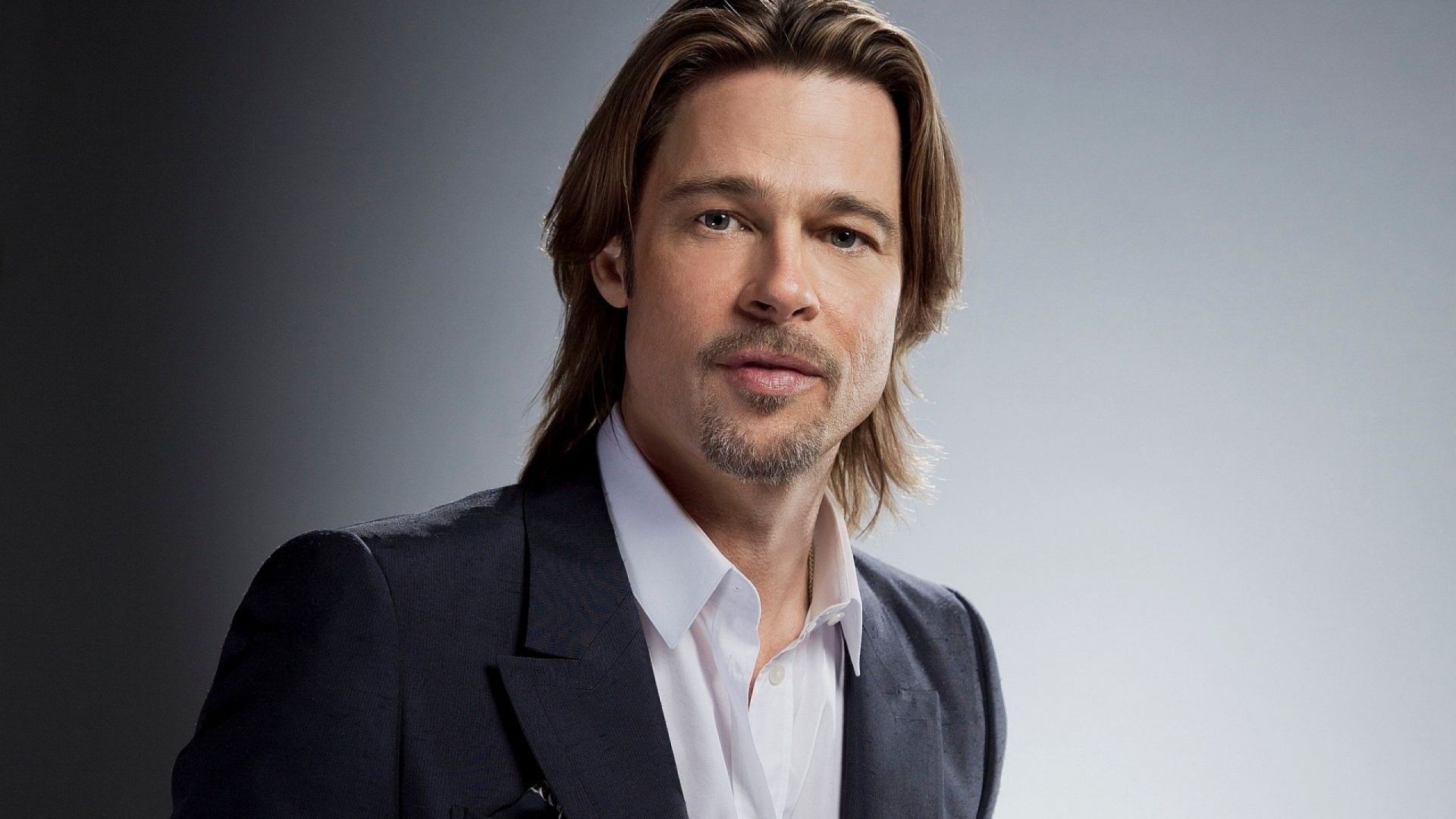 Wallpaper Handsome Brad Pitt