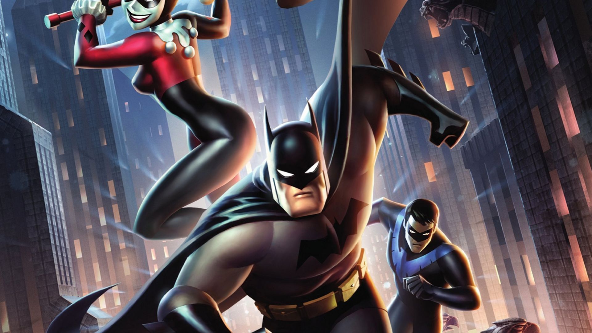 Wallpaper Batman and Harley Quinn, dc comics