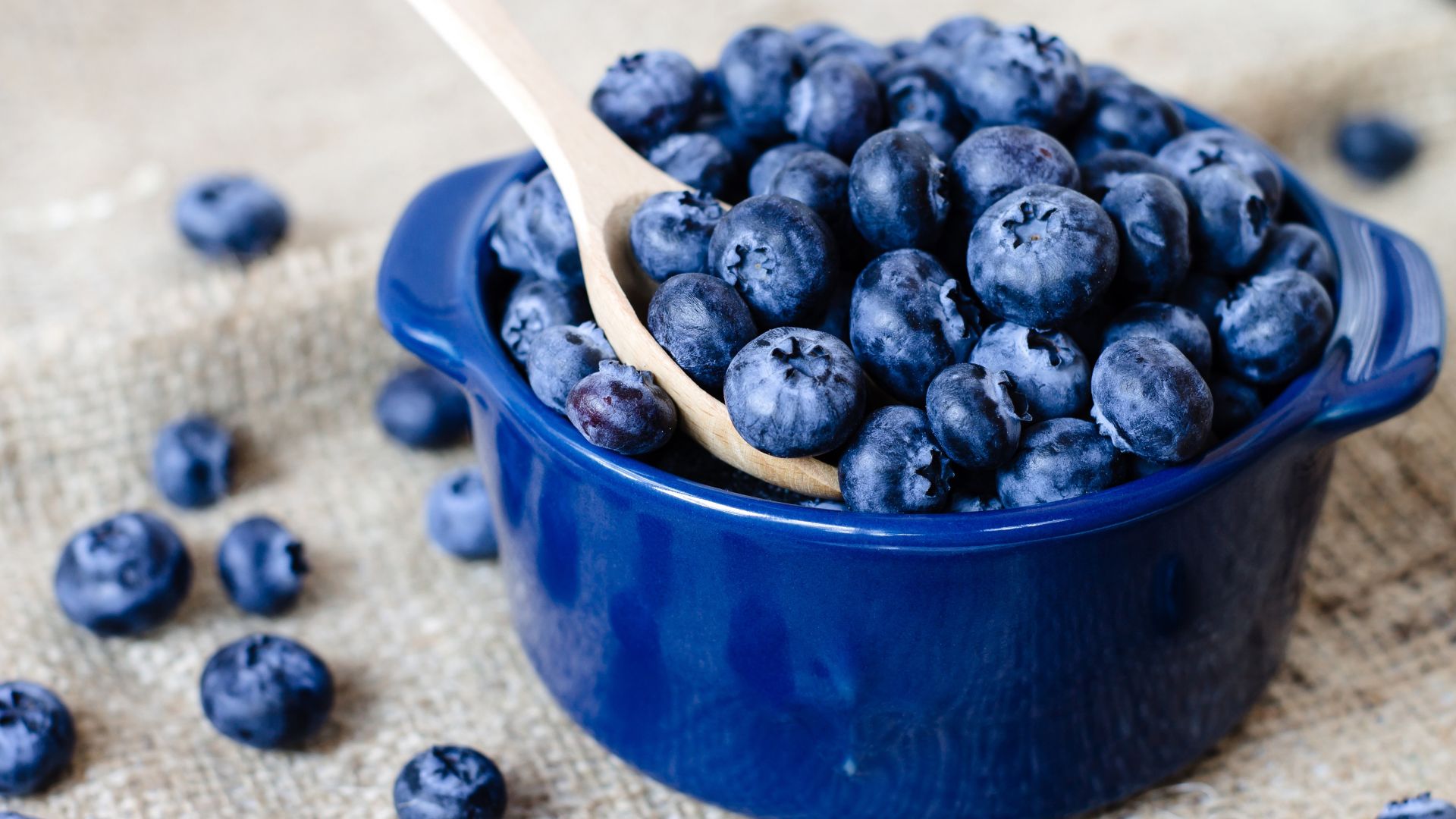 Wallpaper Blue fruits, berries, blueberry