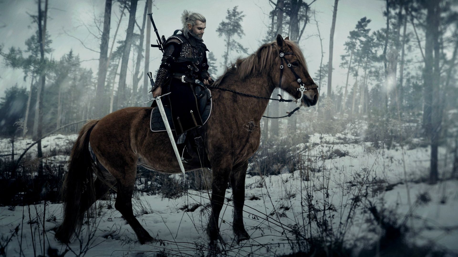 Wallpaper Horse riding, the witcher 3: wild hunt, game