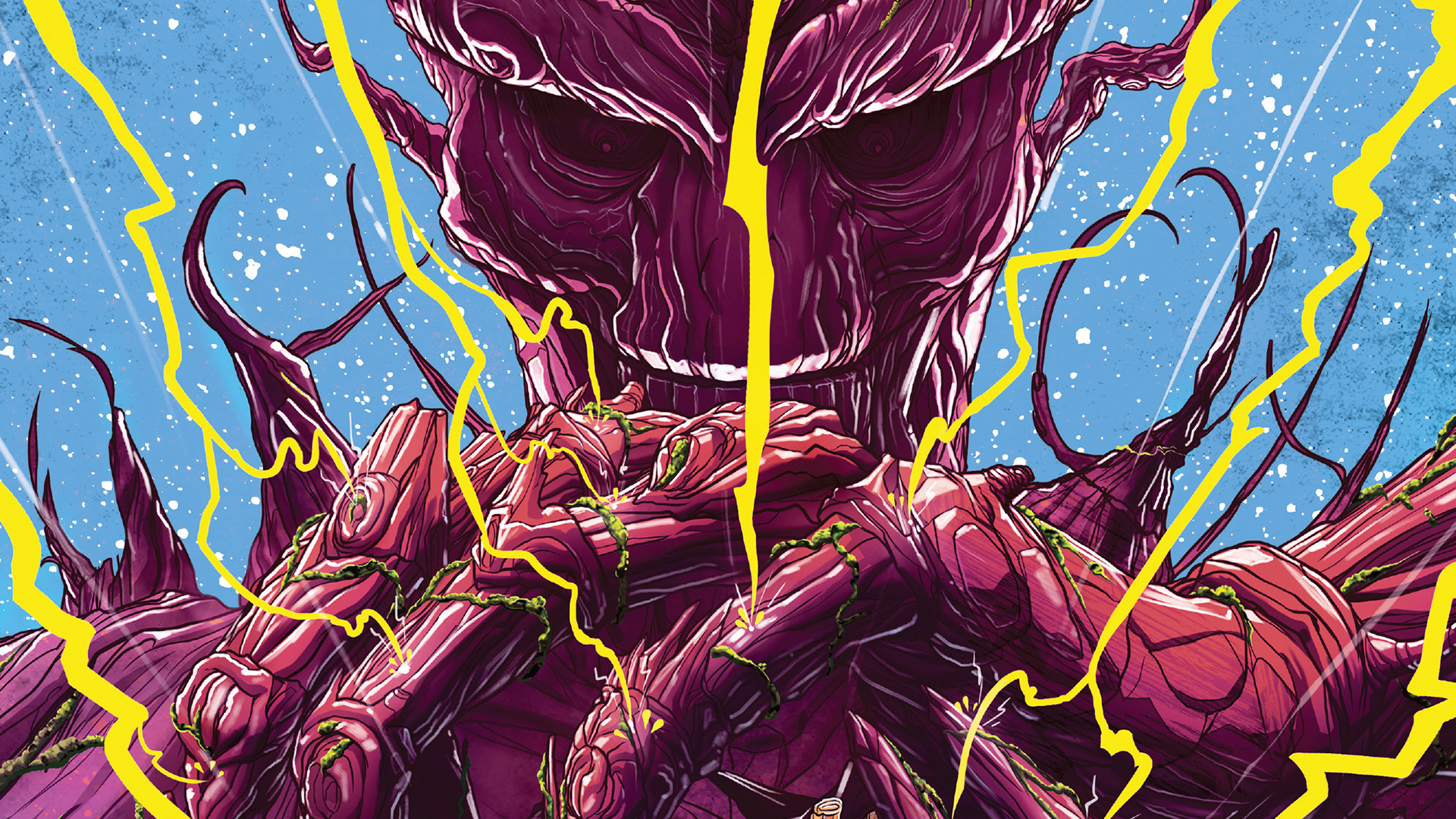 Wallpaper Guardians of the galaxy, marvel comics, face, groot