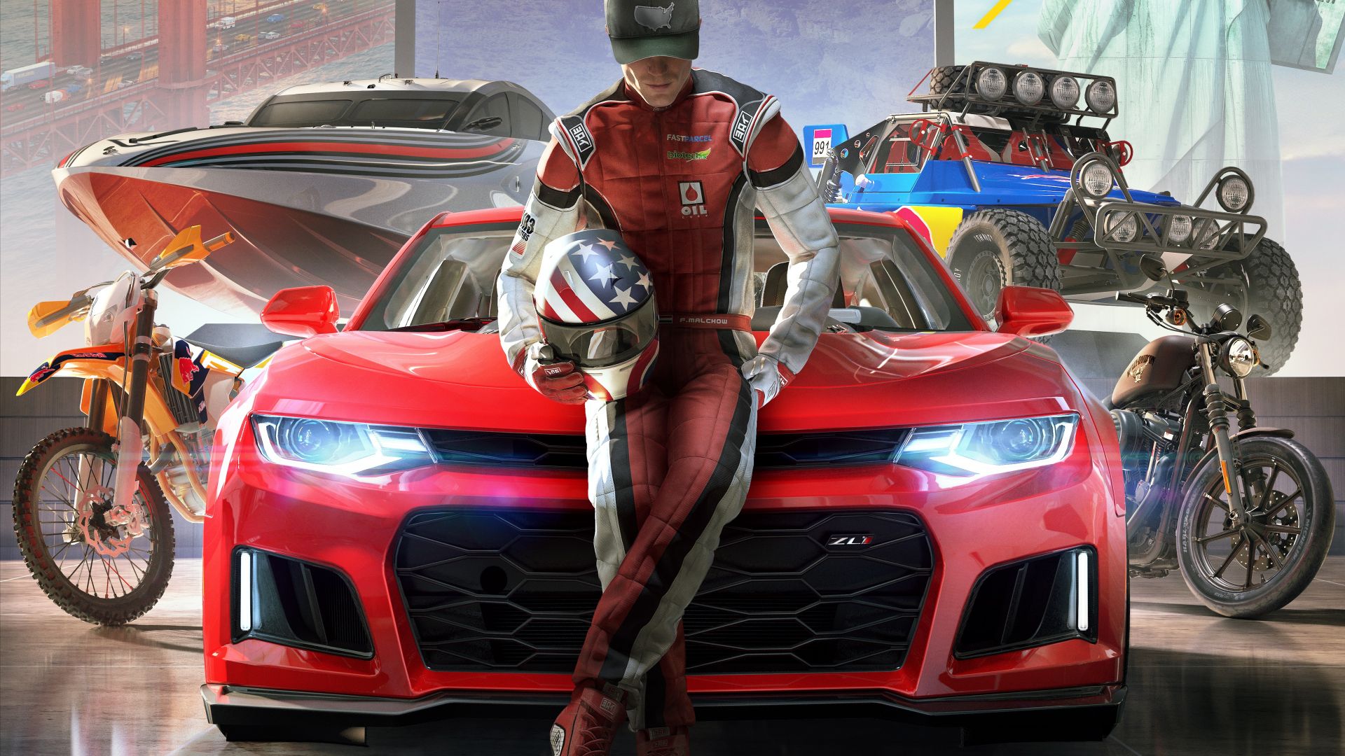 Wallpaper The crew 2, video game, racer