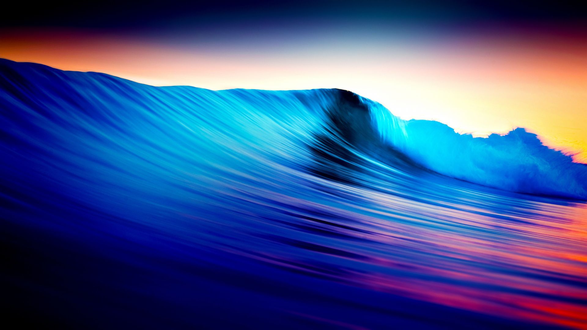 Wallpaper Sea waves, sea, colorful, tides, 5k