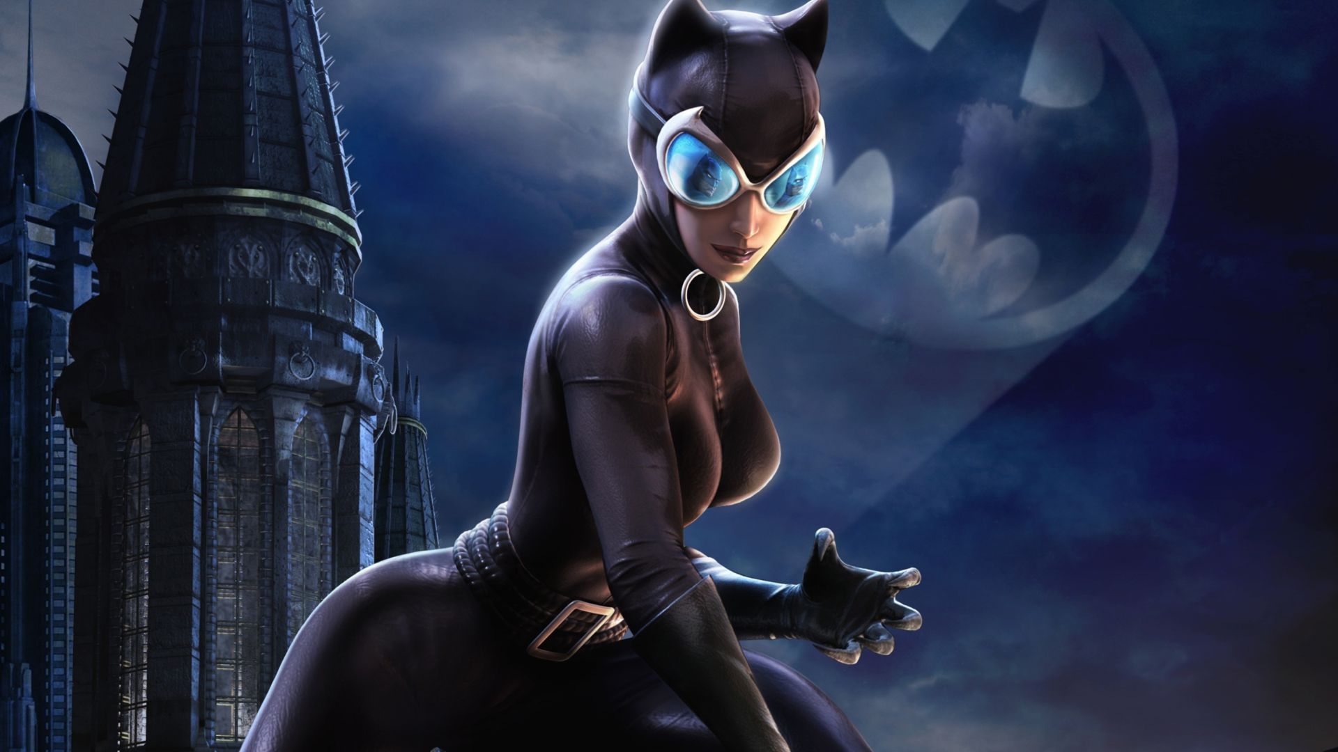 Desktop Wallpaper Catwoman Batman Arkham City, Hd Image, Picture,  Background, 0f Pna