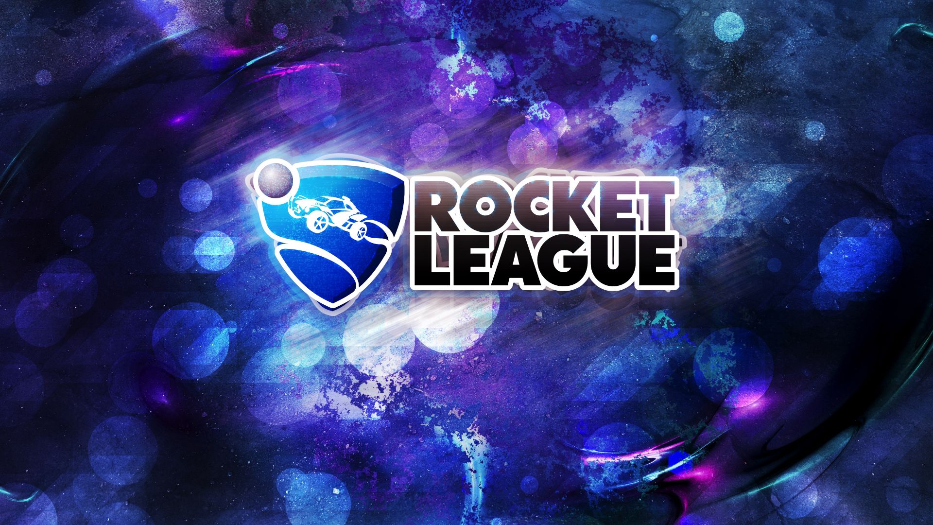 Wallpaper Rocket league, logo, video game