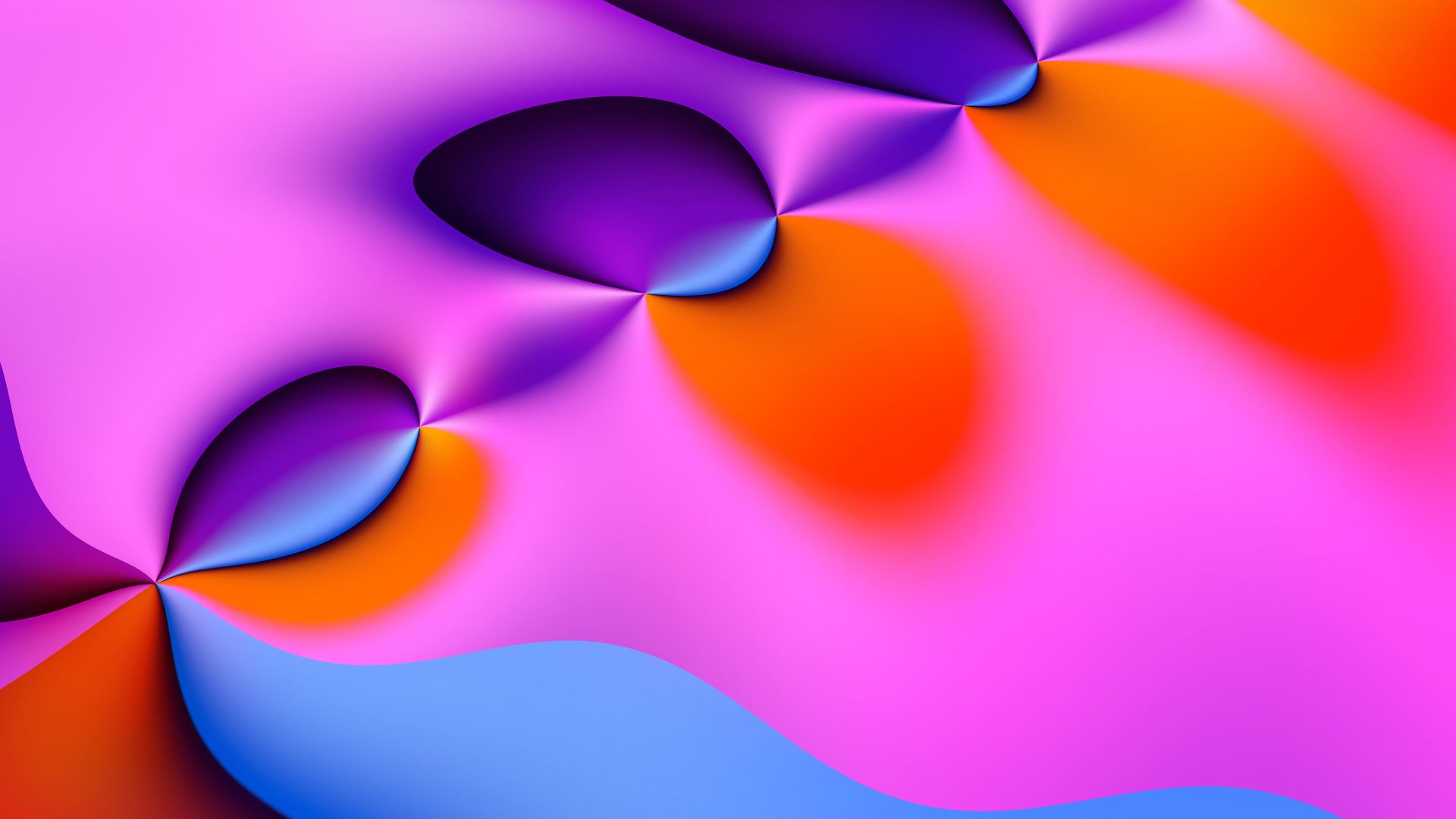 Wallpaper Colorful, blitz, abstract