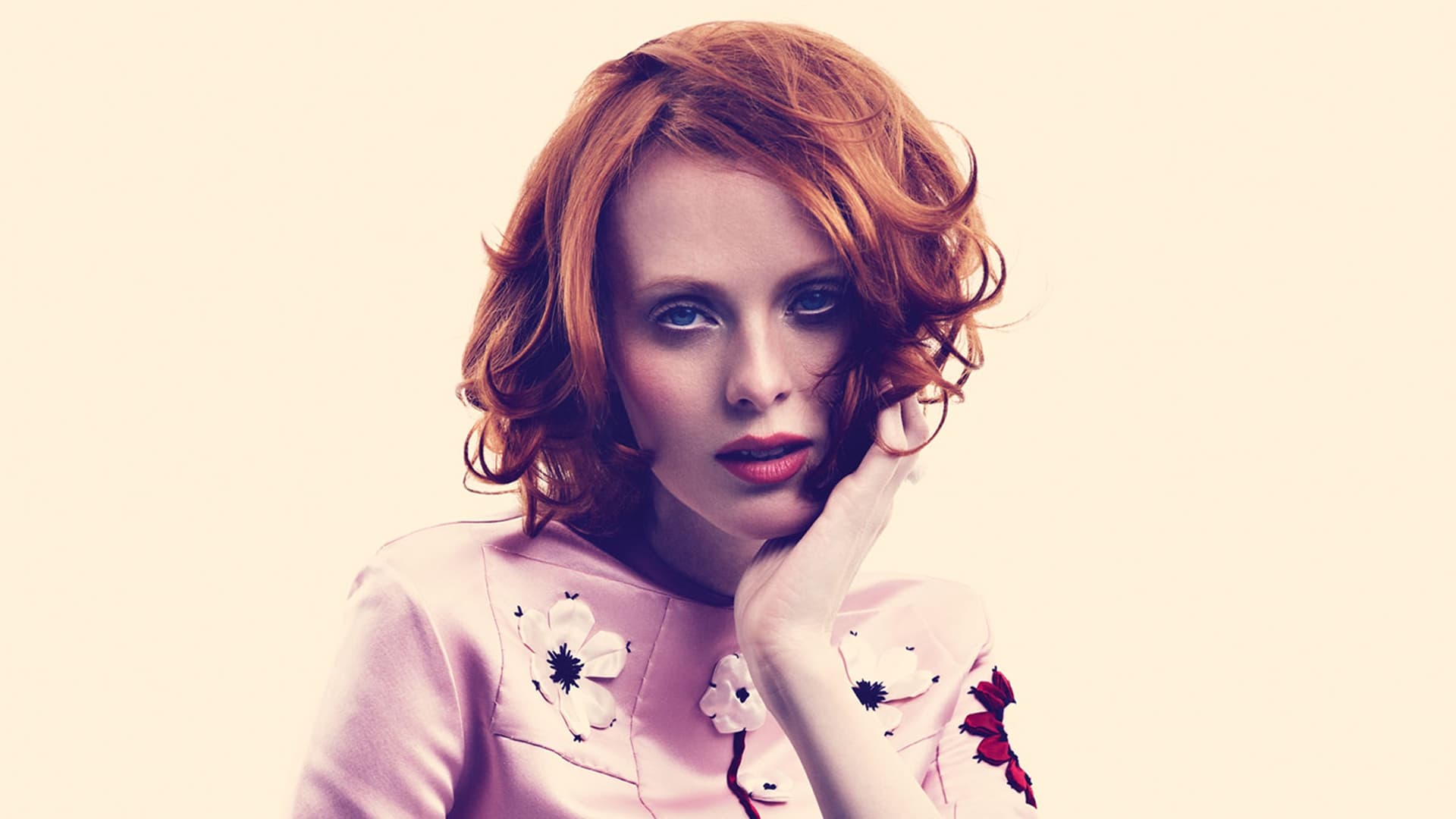 Wallpaper Red head, Karen Elson, model