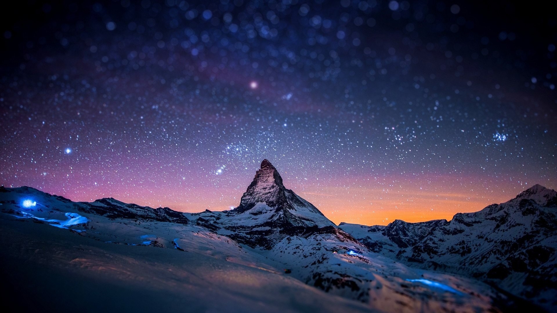 Wallpaper Matterhorn mountains of Switzerland