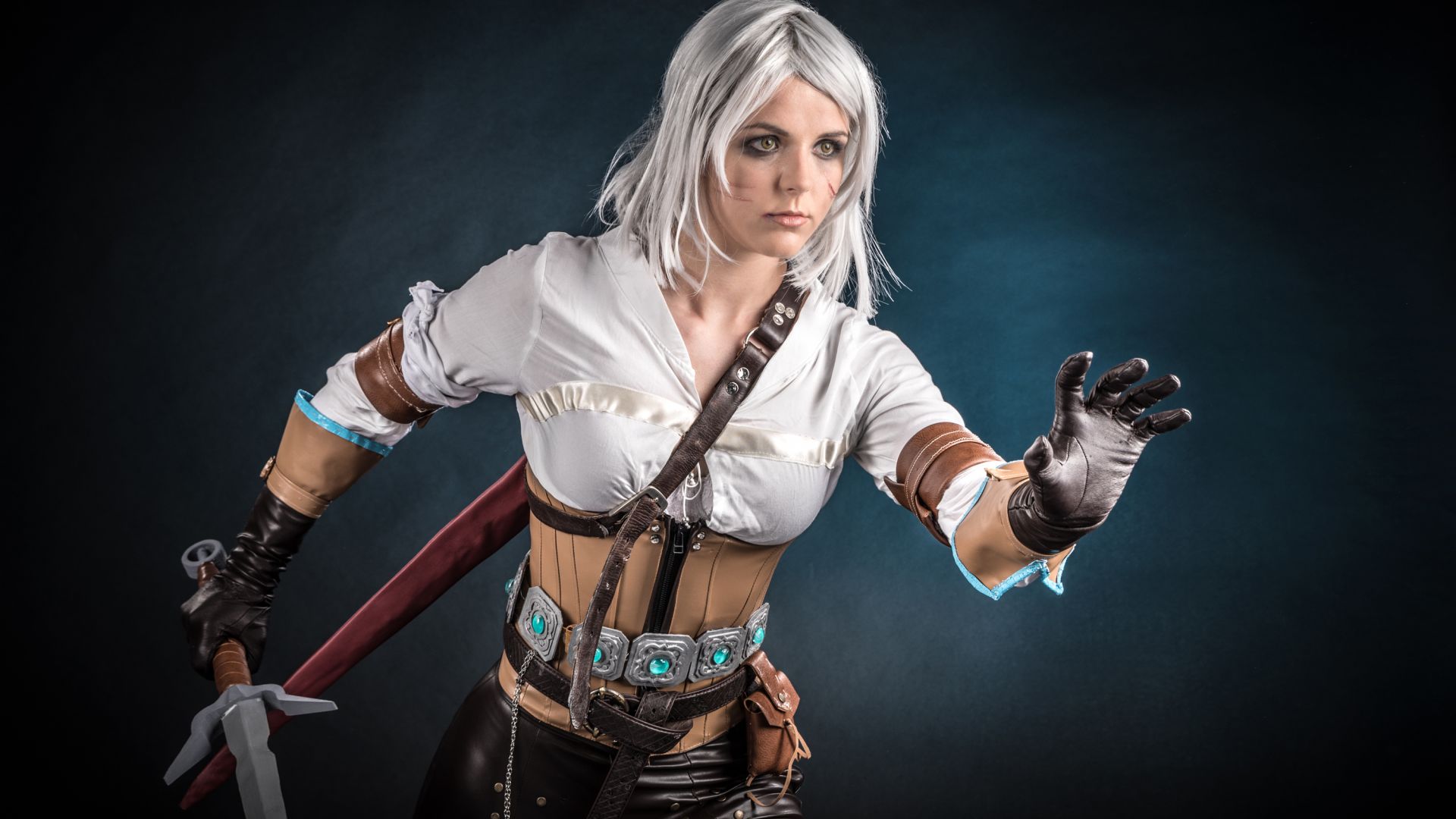 Wallpaper Ciri, the witcher, video game, cosplay