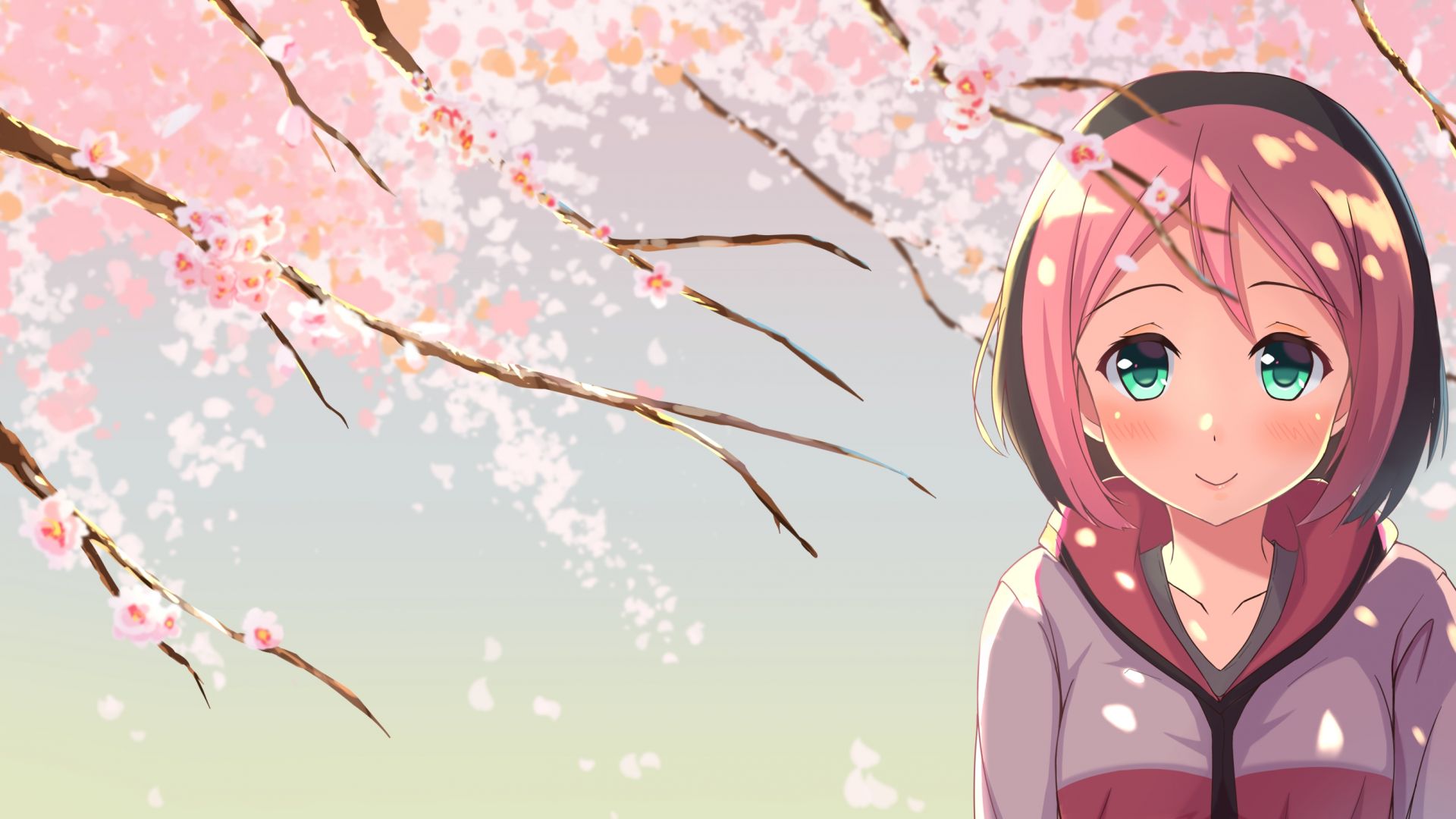 Wallpaper Osu!, Video game, anime, anime girl
