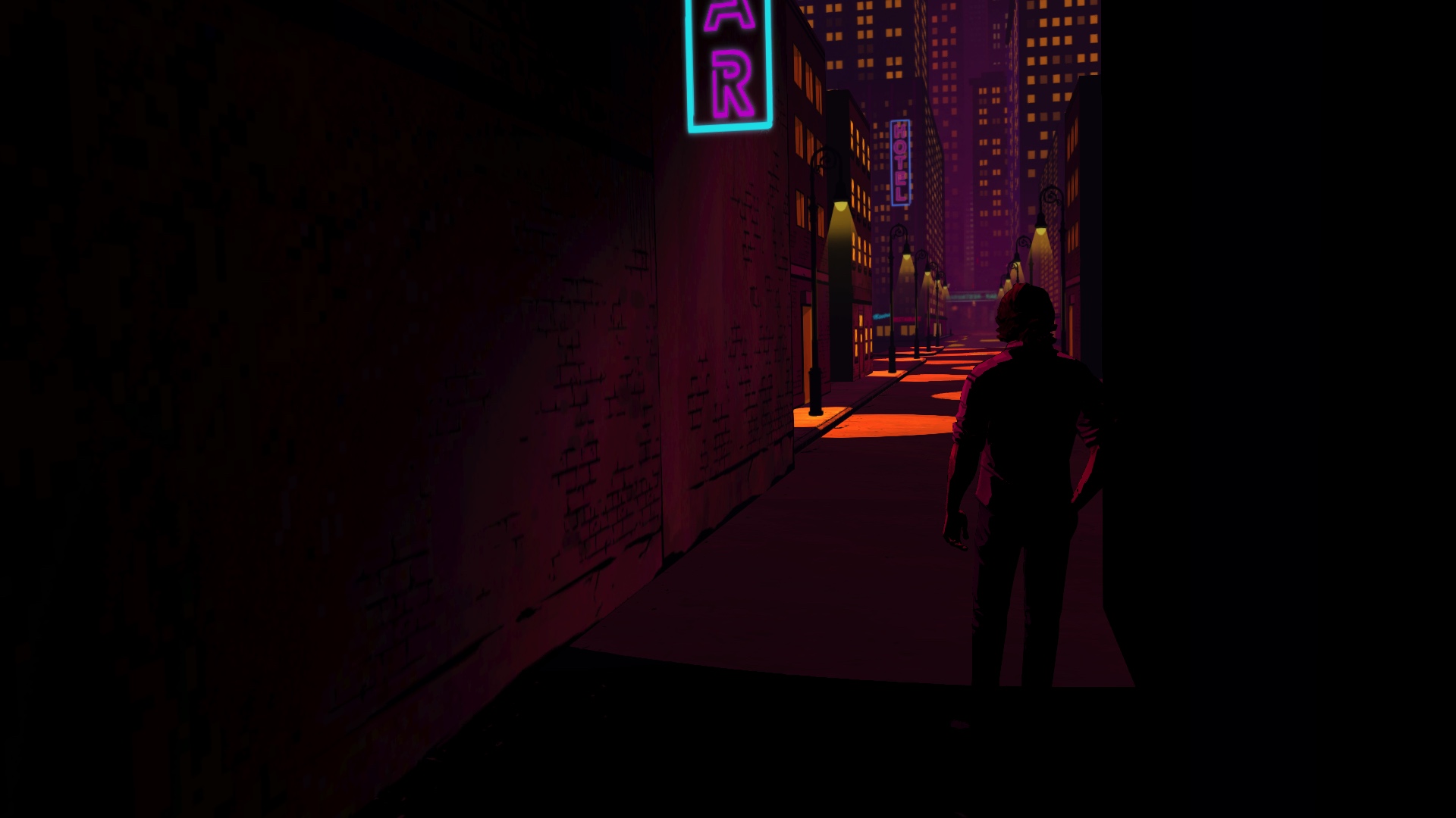 Wallpaper The Wolf Among Us, game, walk