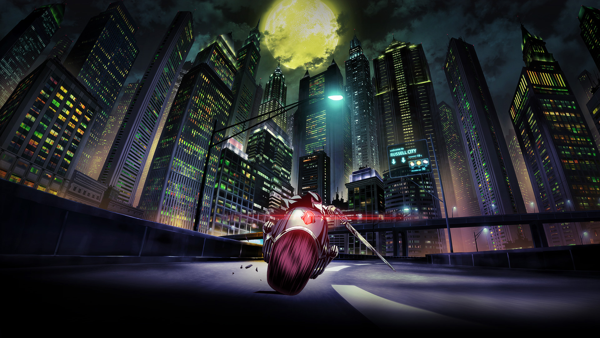 Wallpaper Garo: Vanishing Line, city, anime