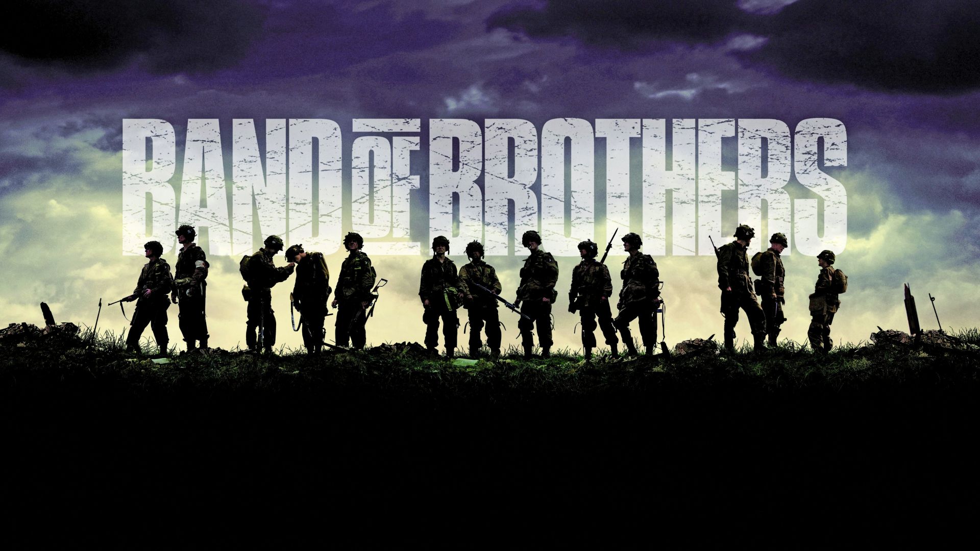 Wallpaper Band of Brothers, tv series, soldiers, 5k