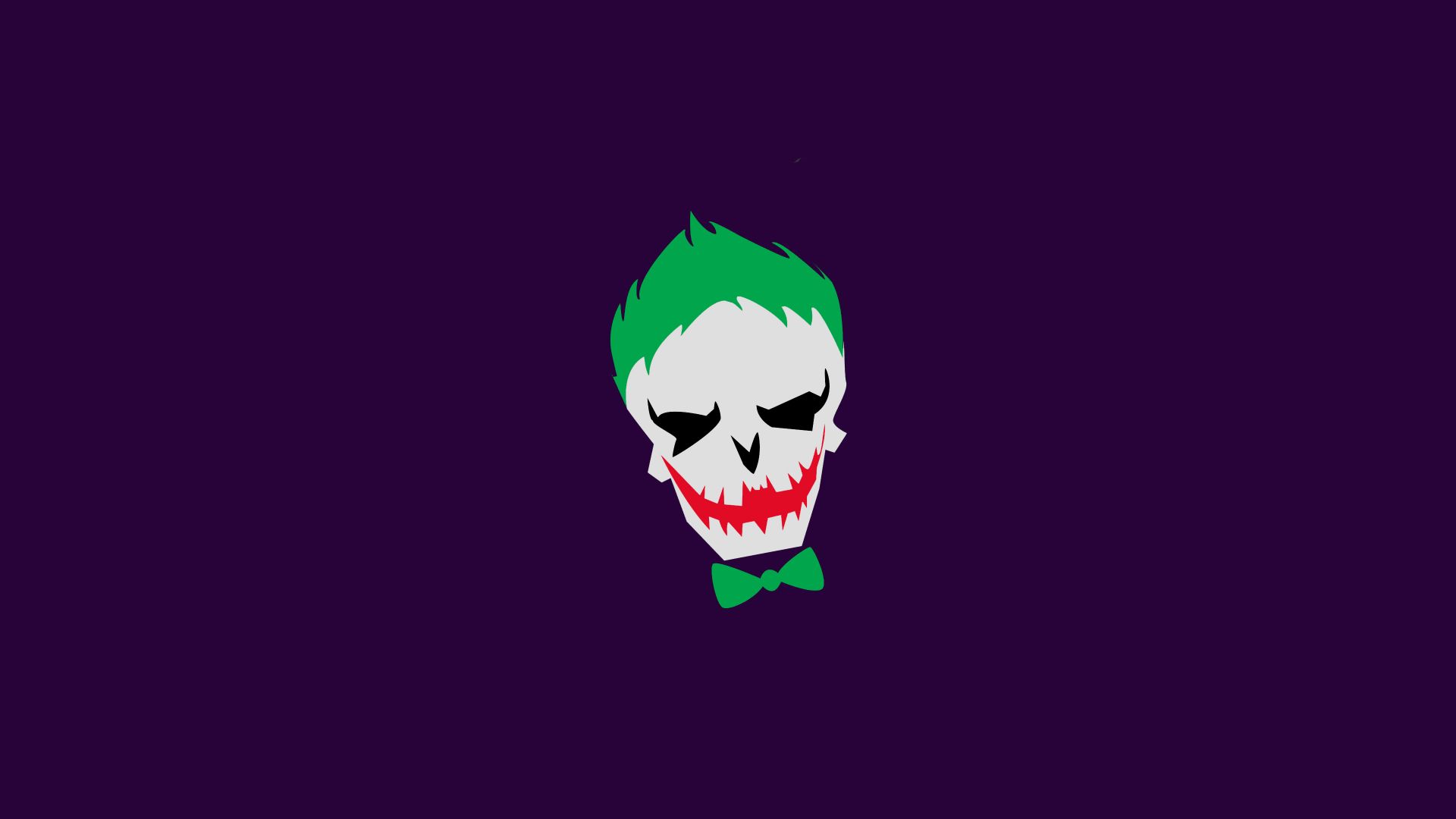Wallpaper Joker minimalism
