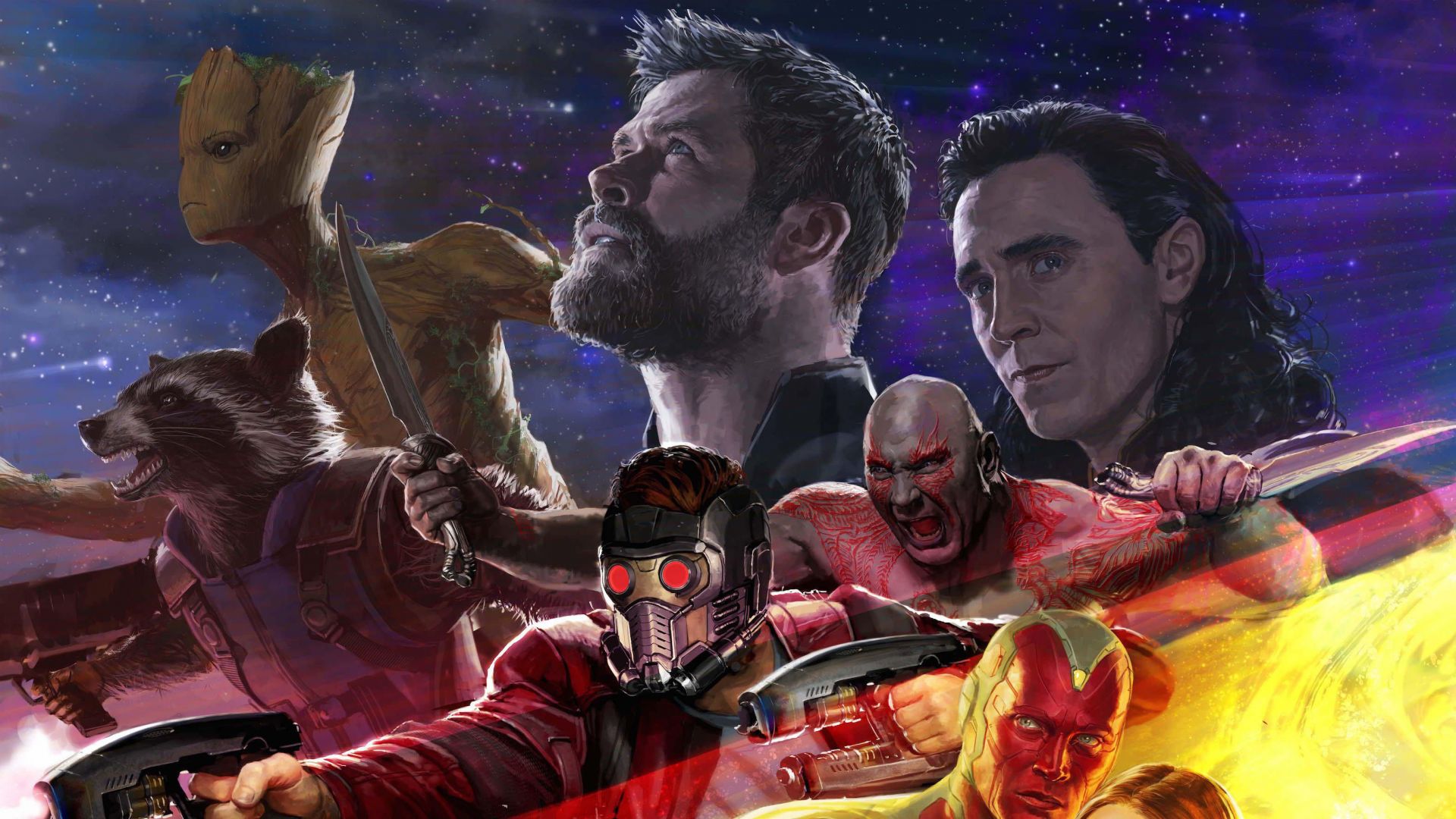 Desktop Wallpaper Avengers: Infinity