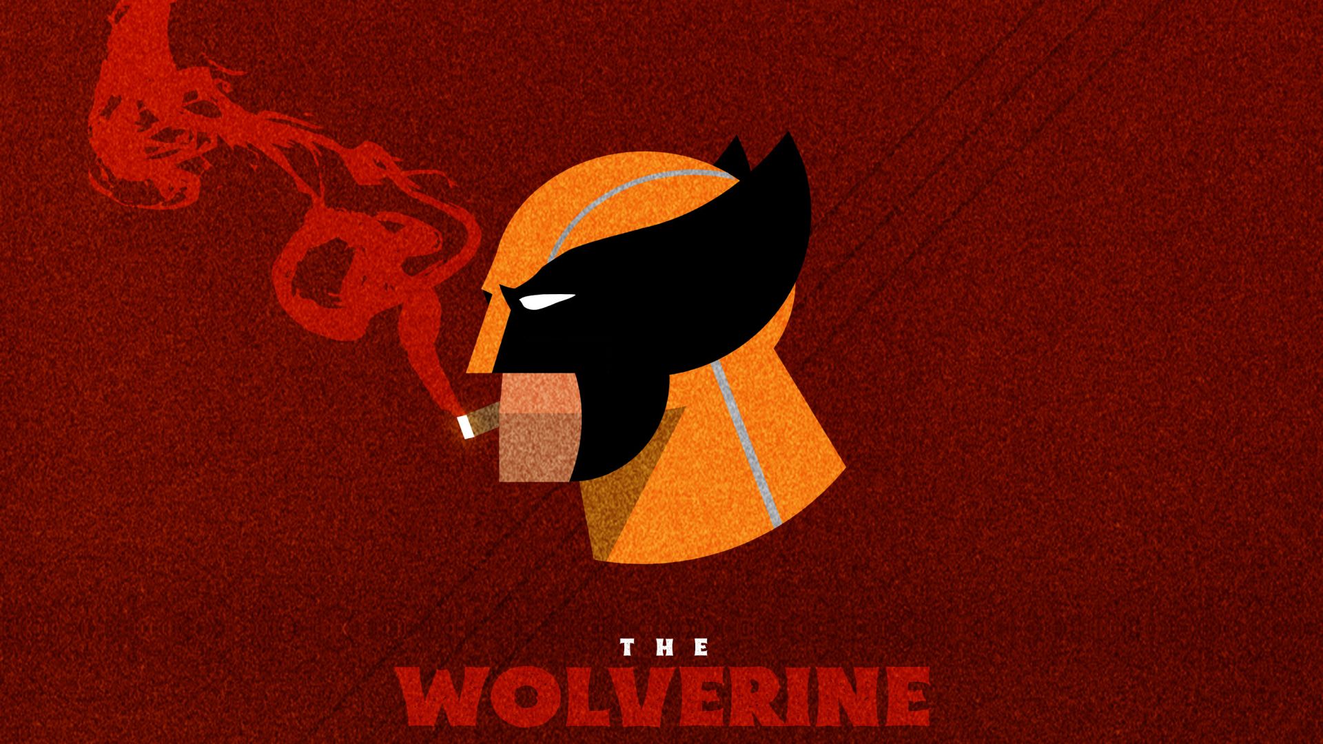 Wallpaper The wolverine, superhero, x-men, artwork