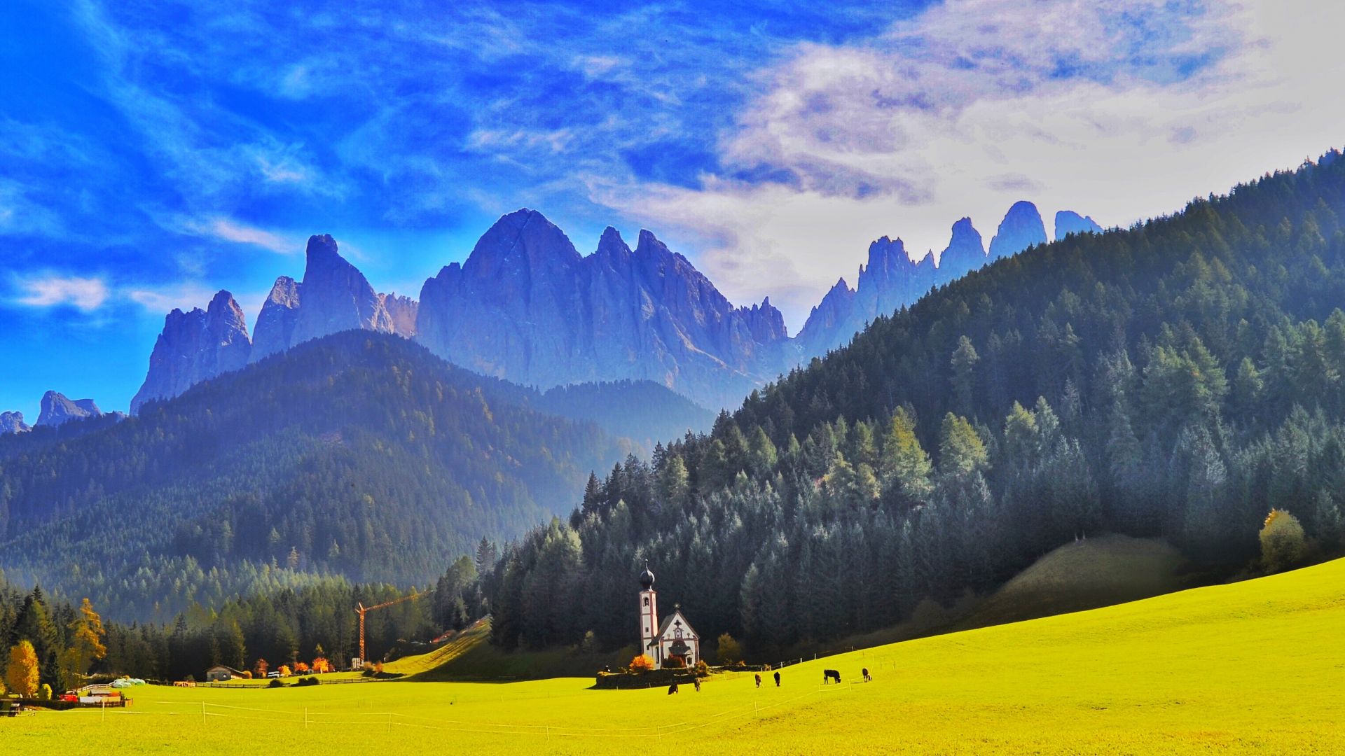 Wallpaper Dolomites, italy, landscape, mountains