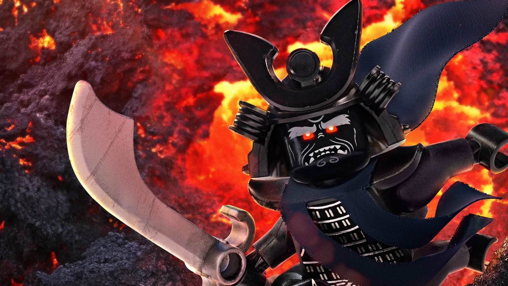 Wallpaper Garmadon, The Lego Ninjago Movie, warrior, ninja