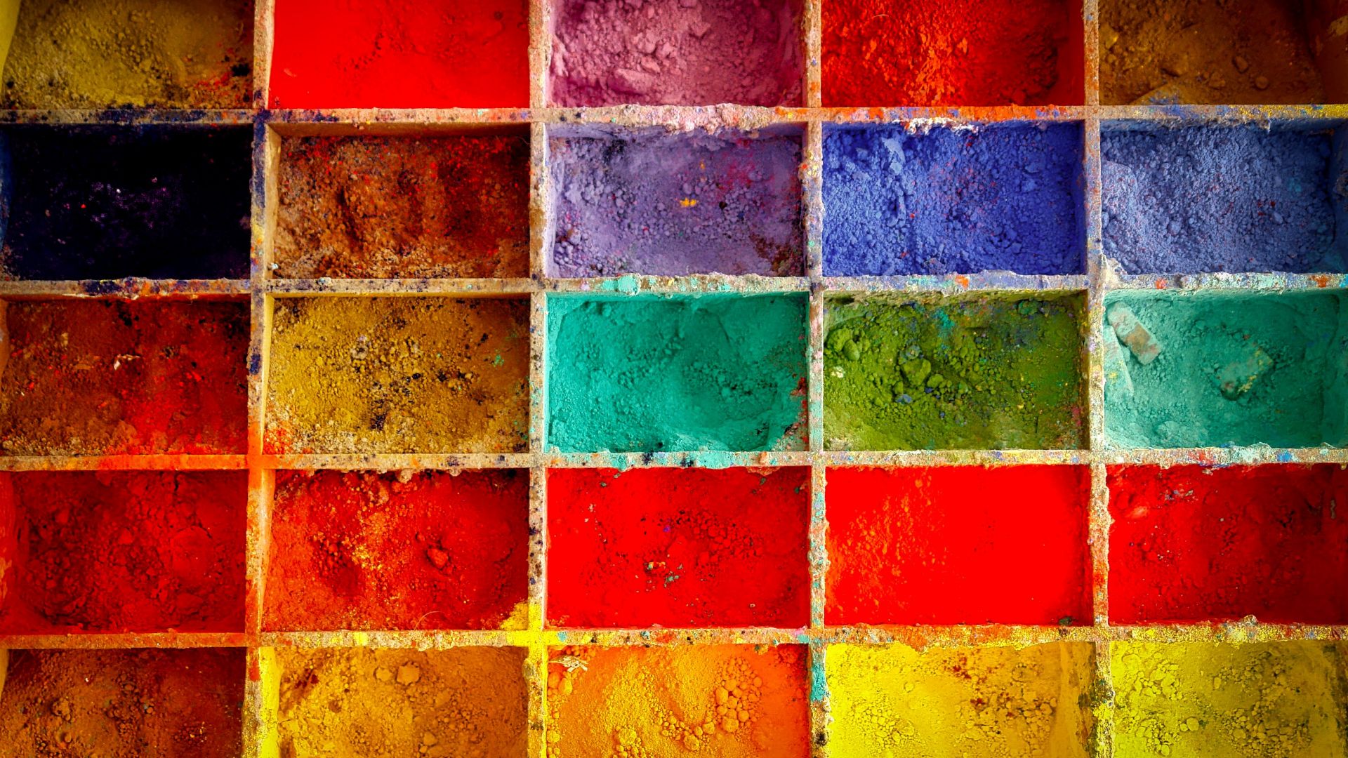 Wallpaper Painting, color, powder, colorful
