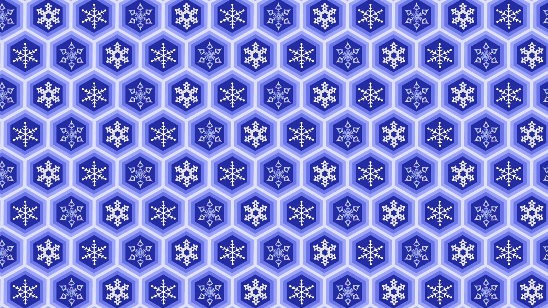 Wallpaper Snowflakes, hexagons, pattern, abstract