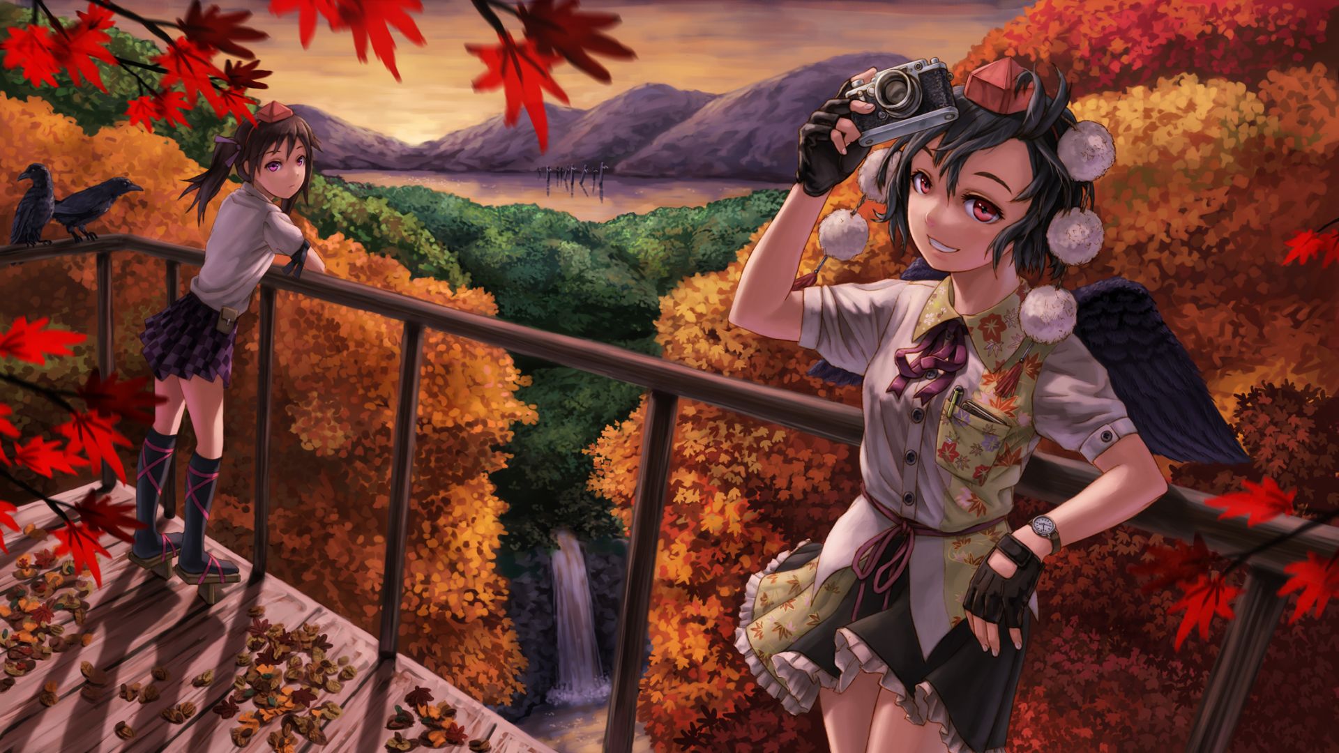 Wallpaper Anime girls