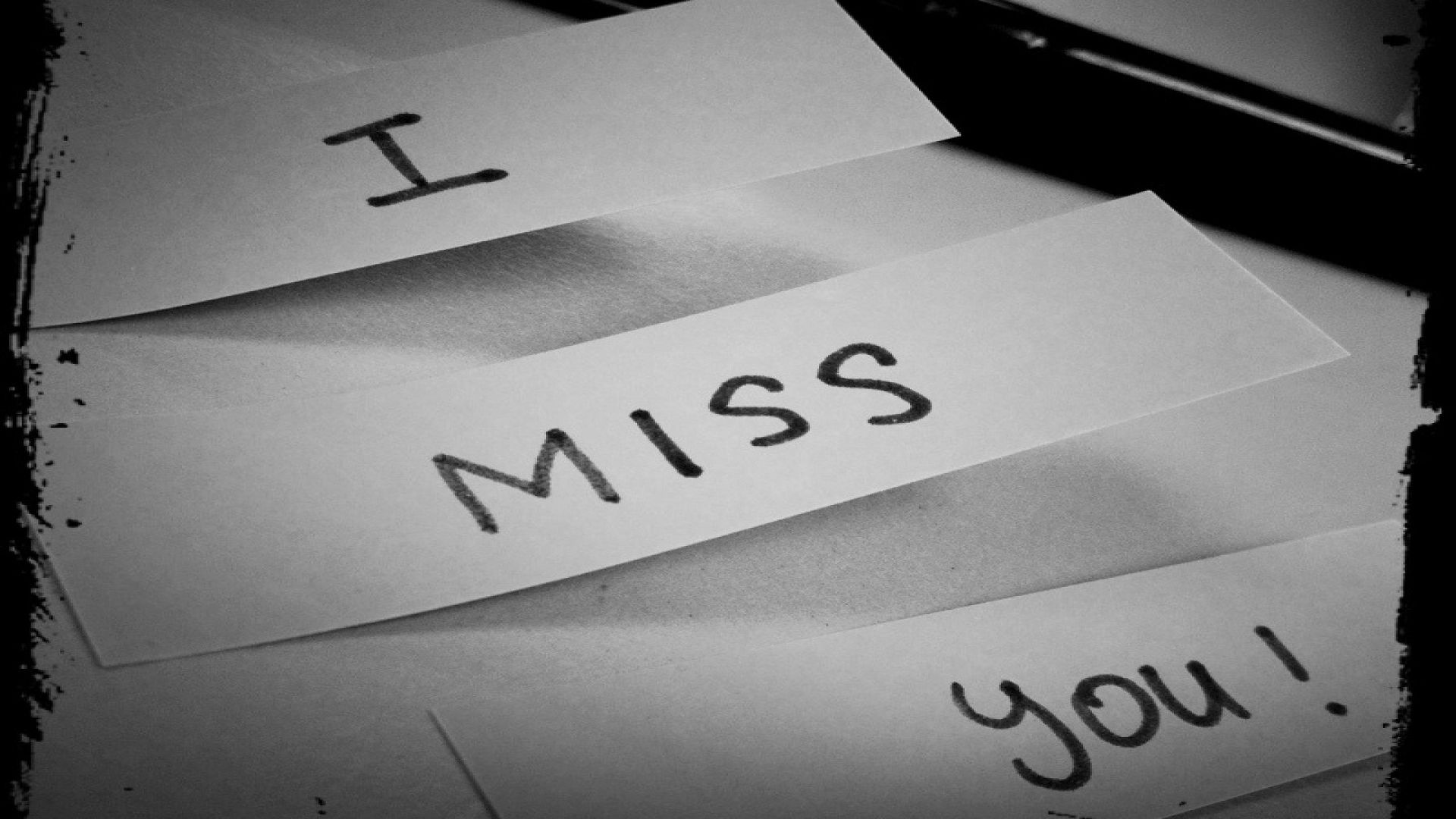 Desktop Wallpaper I Miss You Saying To Deep Love Of Lover, Hd Image,  Picture, Background, 2vo3vn