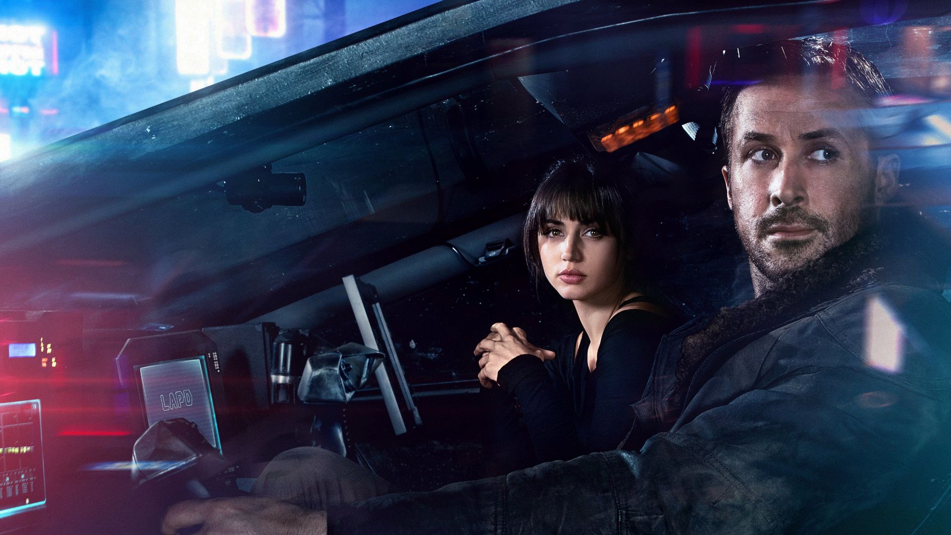 Wallpaper Blade Runner 2049, Ana De Armas, Ryan Gosling, 4k