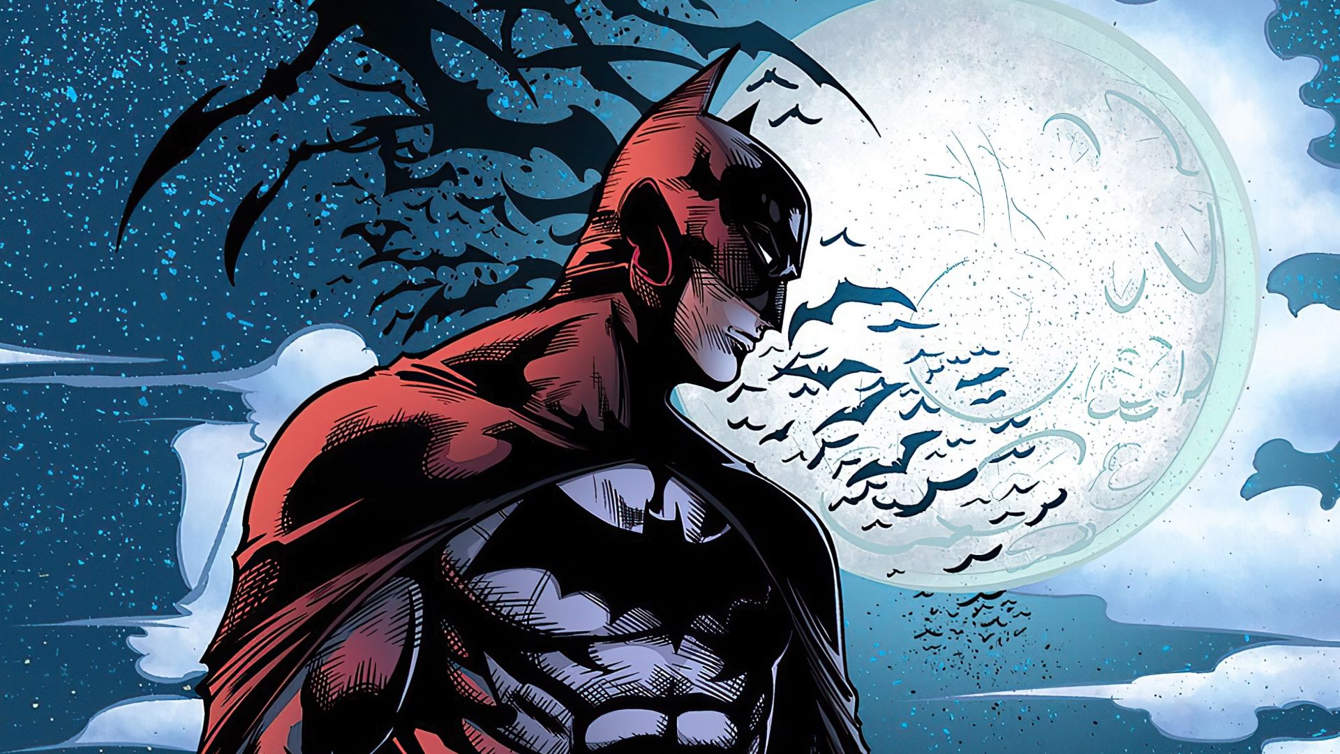 Wallpaper Comics, hero of dc, Batman
