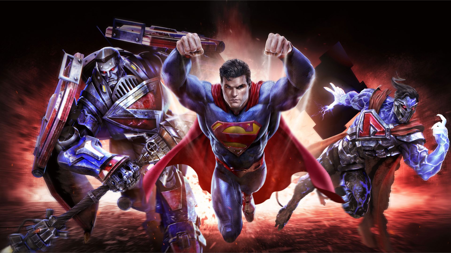 Wallpaper Infinite Crisis, dc comics, superman, 8k