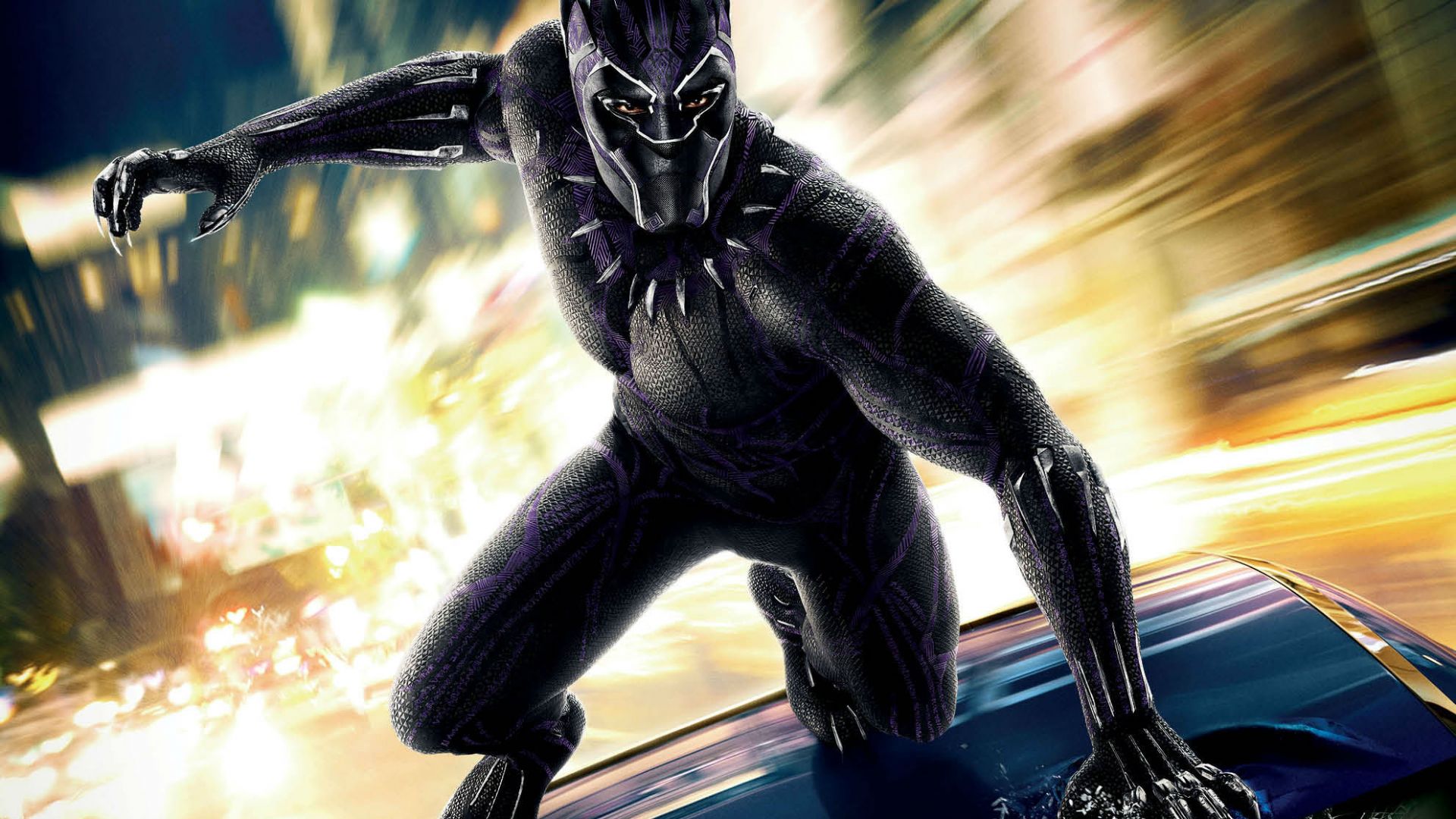 Wallpaper Black panther, 2018 movie, international poster