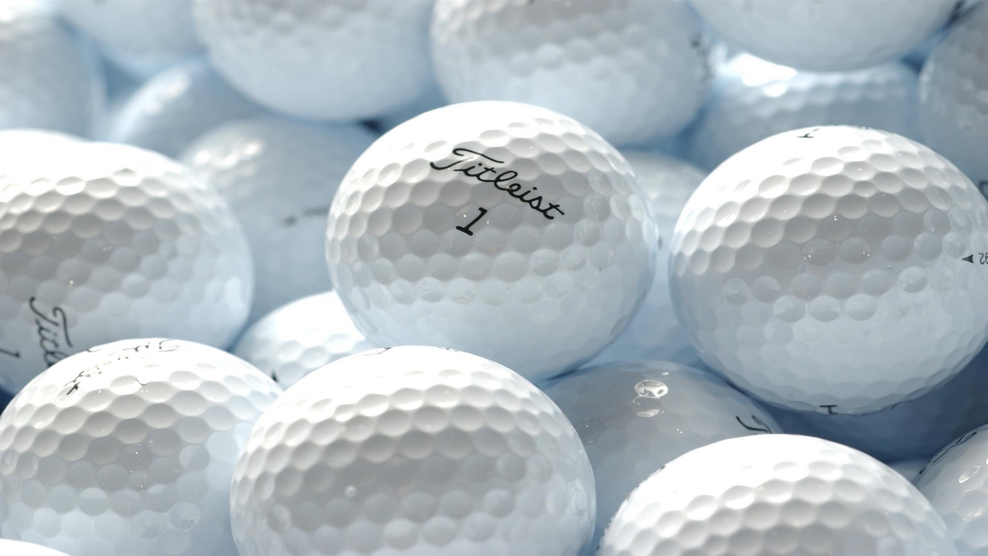 Wallpaper White Golf balls