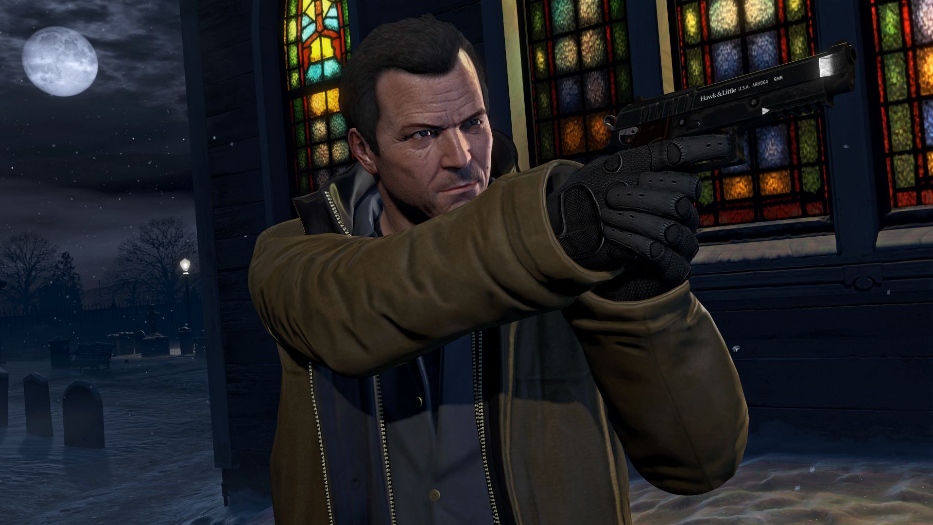 Wallpaper Grand Theft Auto V, video game