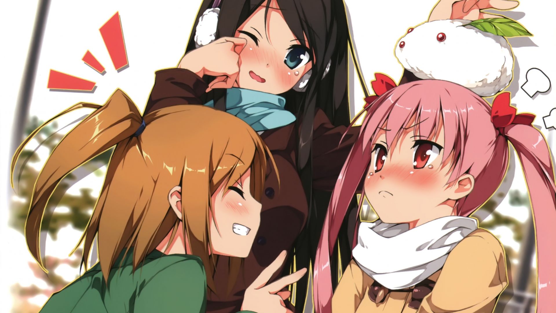 Wallpaper Anime girls, 5 nenme no houkago, kei miyaguchi, 4k