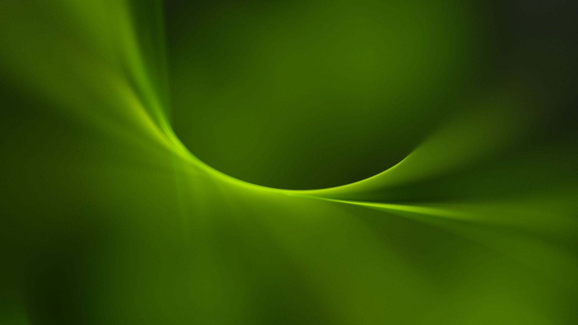 Wallpaper Simple, green curves, abstract, 4k