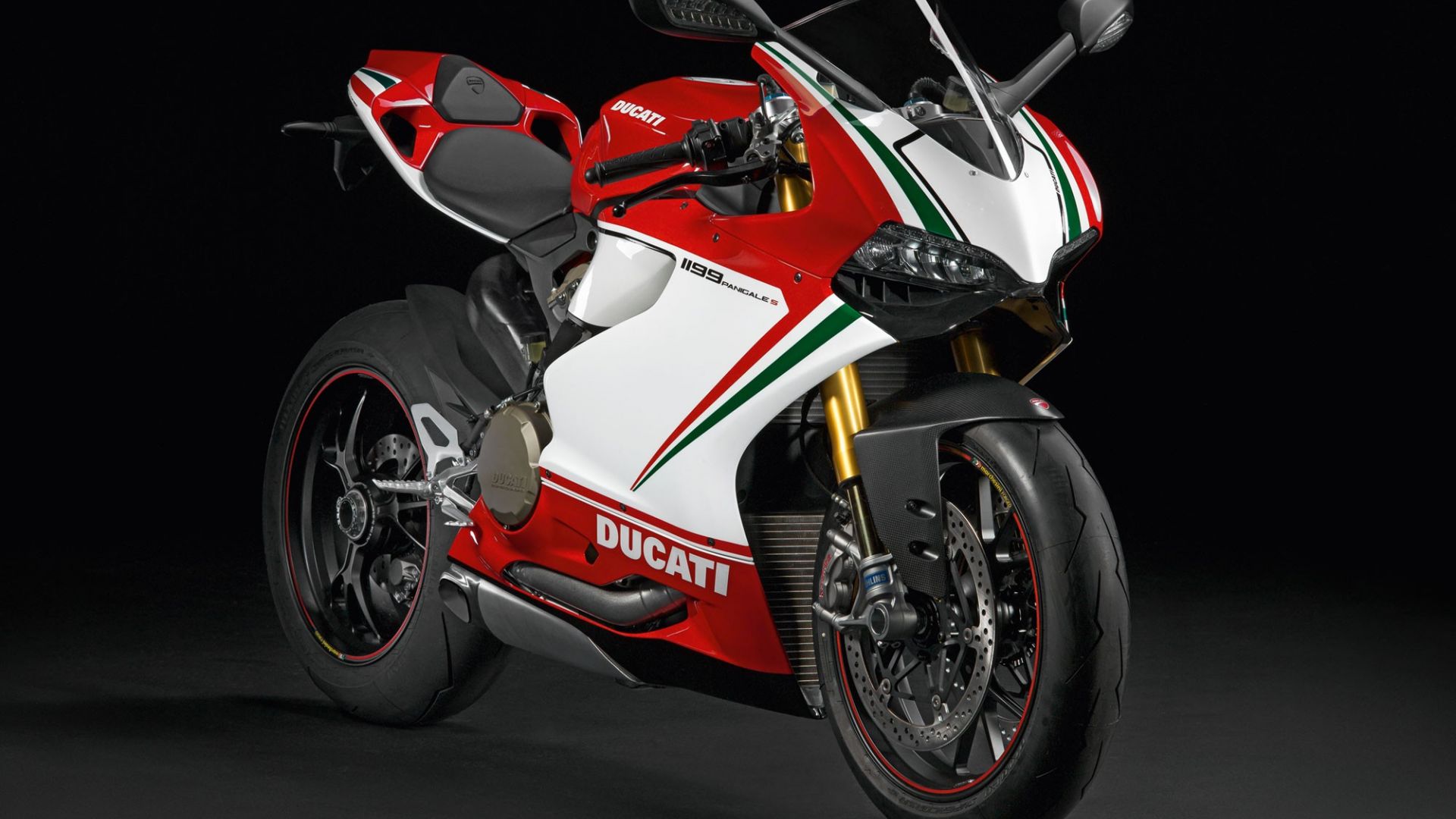 Wallpaper Ducati 1199 race bike