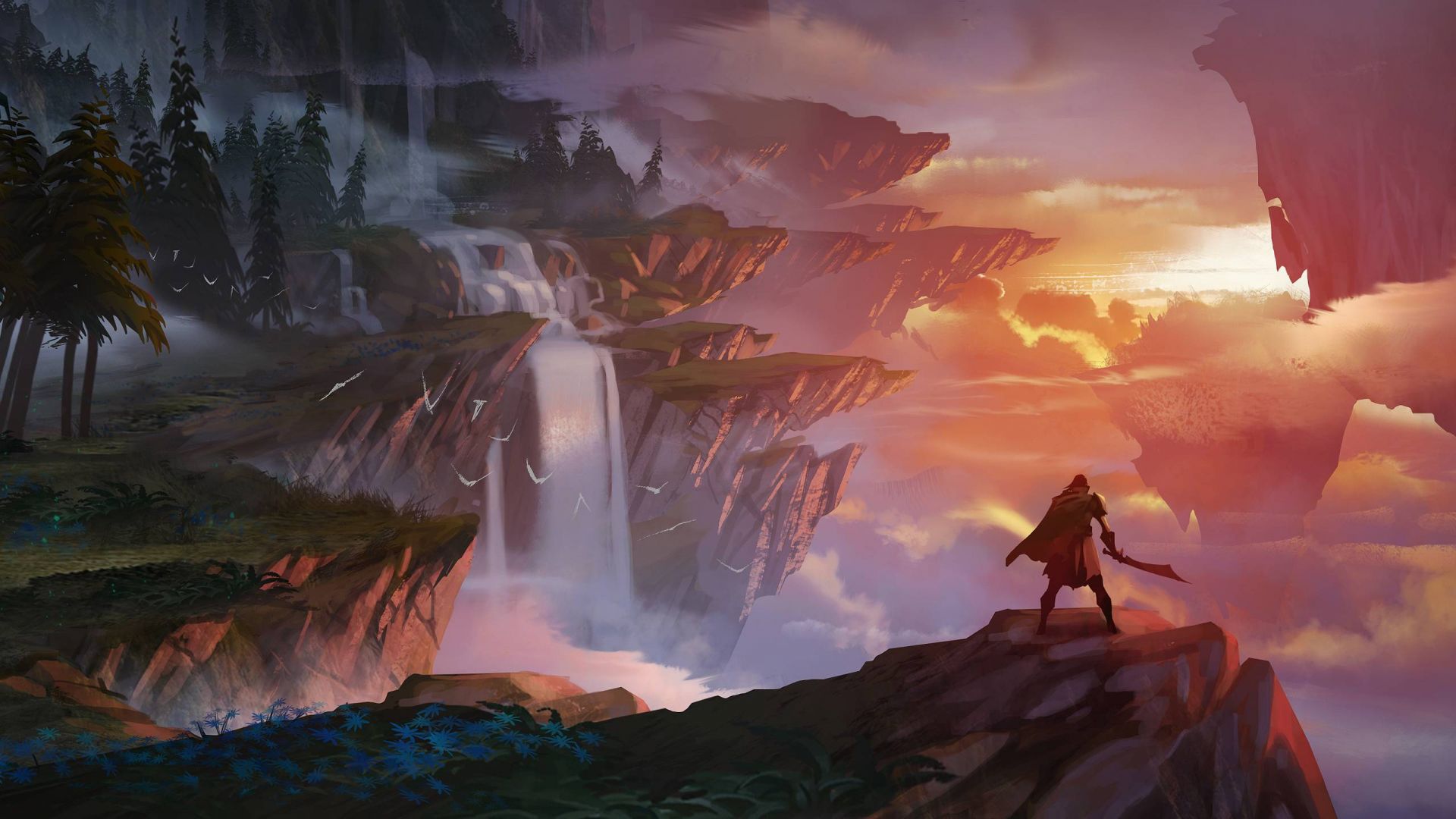 Wallpaper Dauntless, a phoenix labs video game