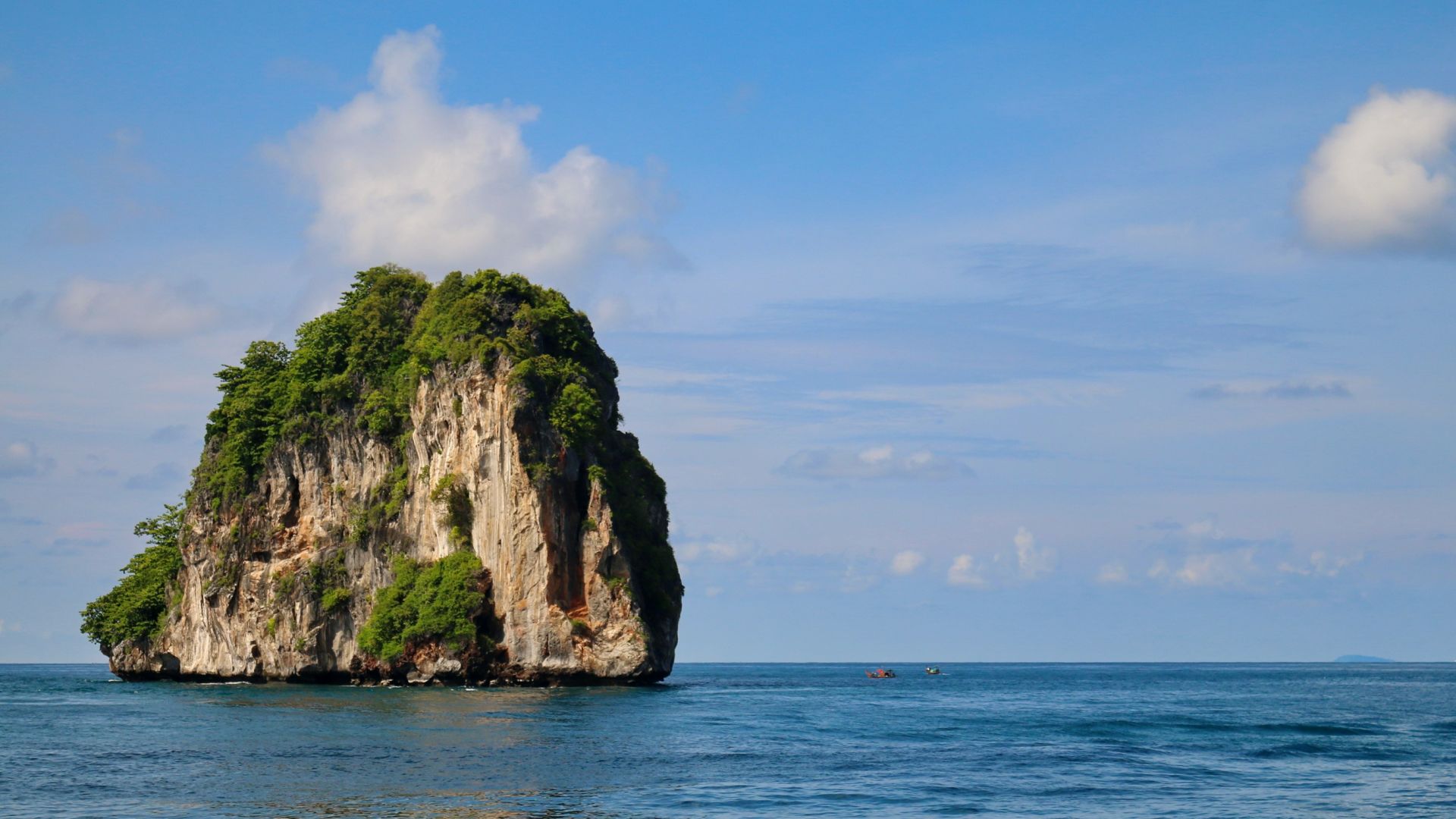 Desktop Wallpaper Phi Phi Islands, Cliff, Sea, Holiday Spot, Hd Image,  Picture, Background, 420869
