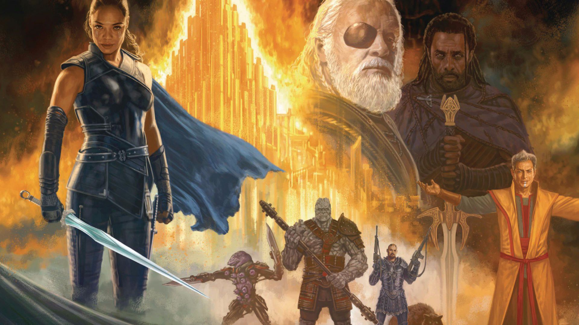 Wallpaper Thor: ragnarok, movie, artwork, fan mad