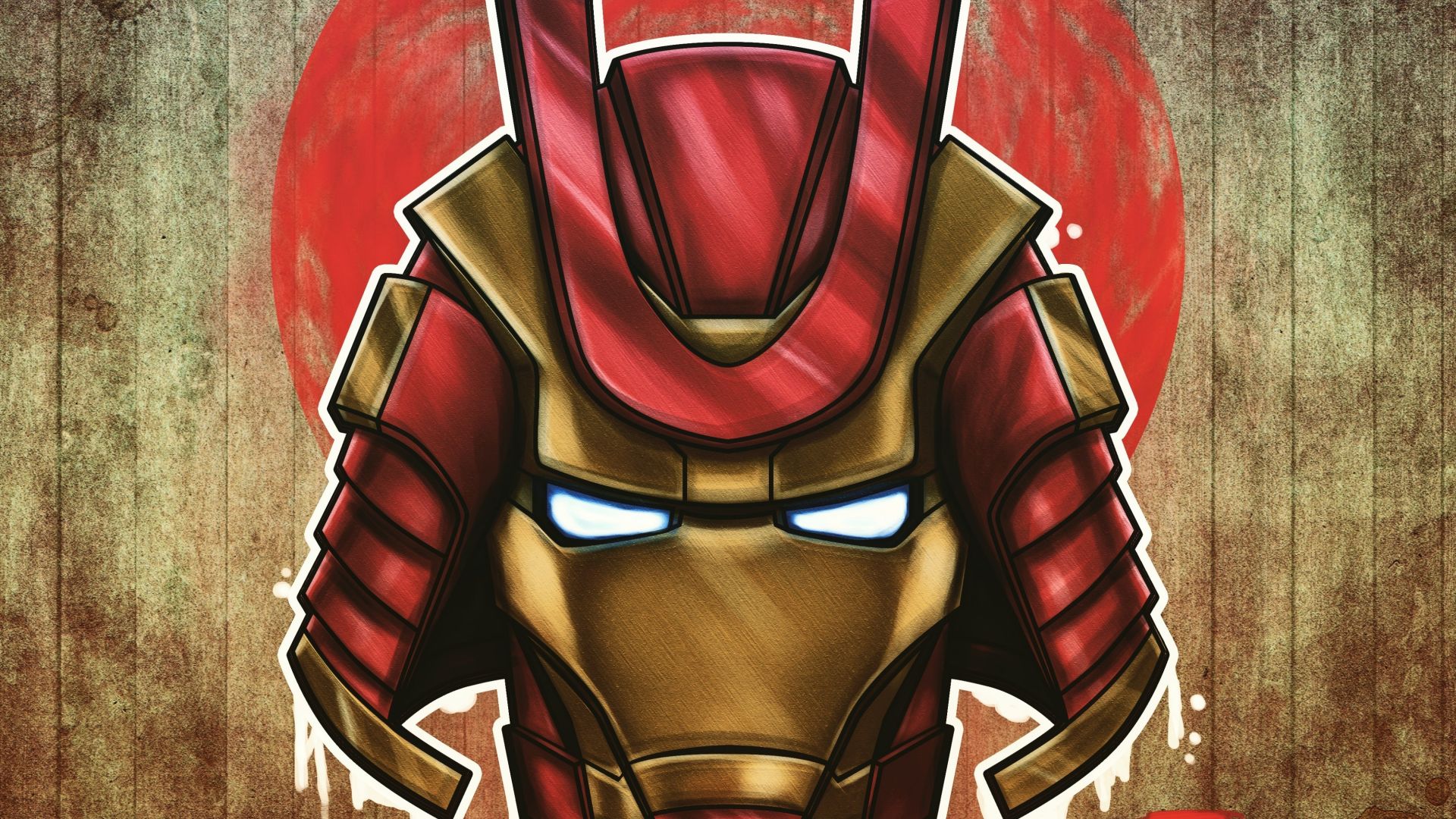 Desktop Wallpaper Marvel Samurai Iron Man Art 4k Hd Image Picture Background 48de5b