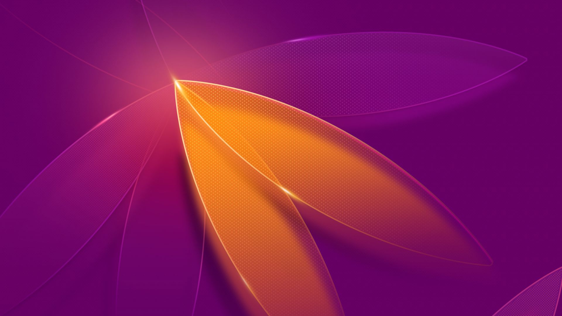 Wallpaper Purple, abstract, floral design