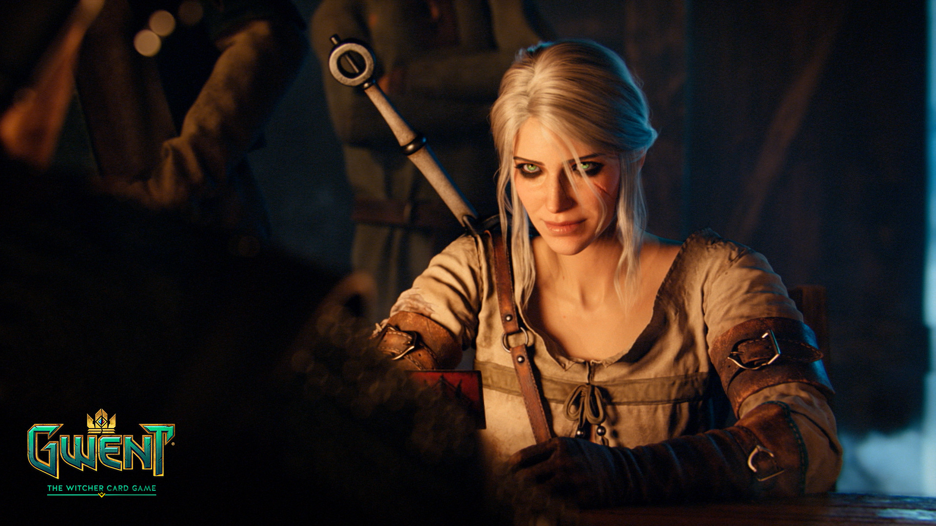 Wallpaper Ciri, video game, Gwent: The Witcher Card Game
