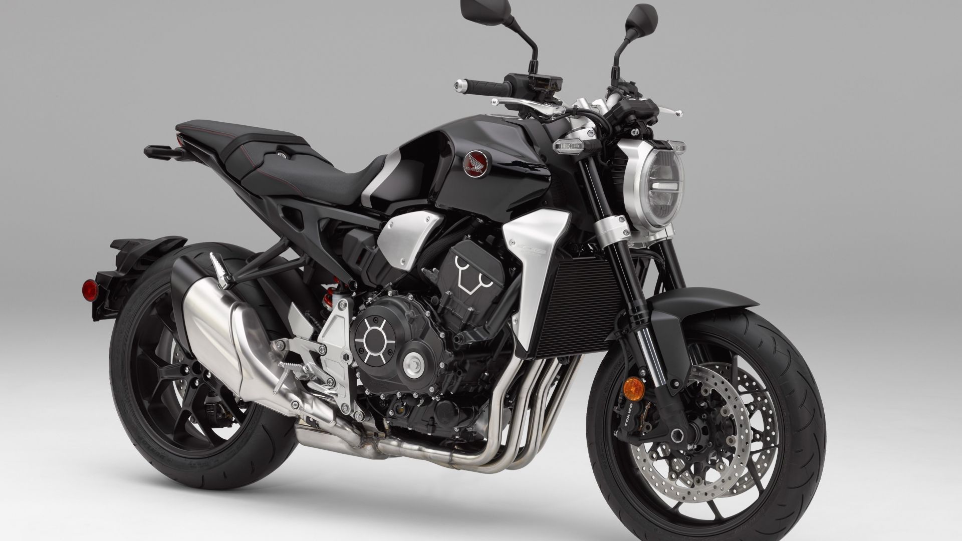 Wallpaper Honda CB1000R, black, motorcycle, 4k