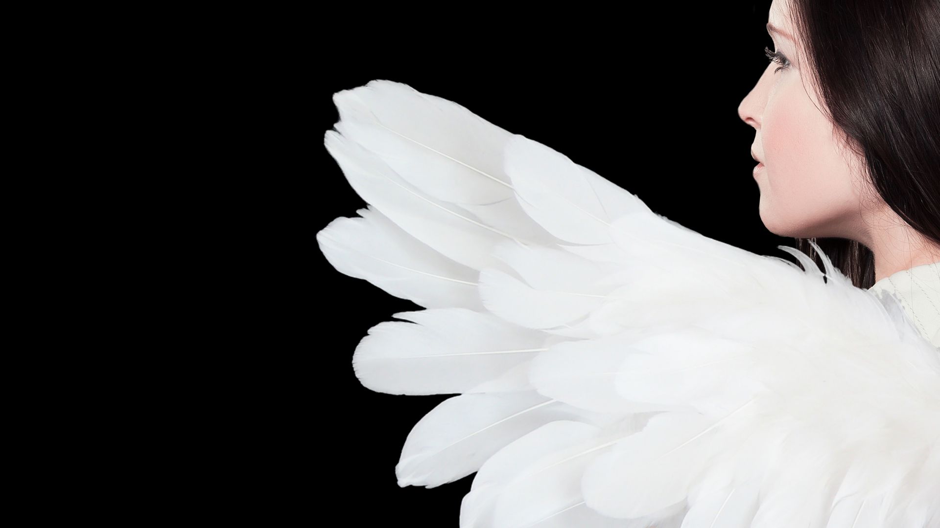 Wallpaper Angel, fantasy, wings, 5k