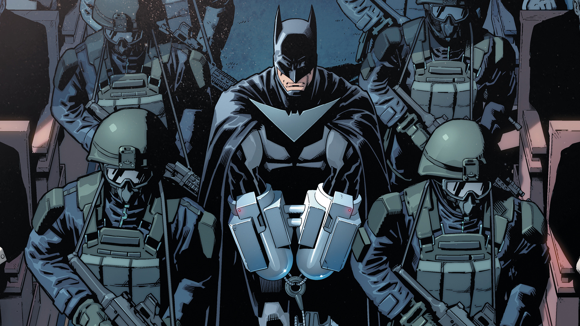 Wallpaper Batman, prison, comics