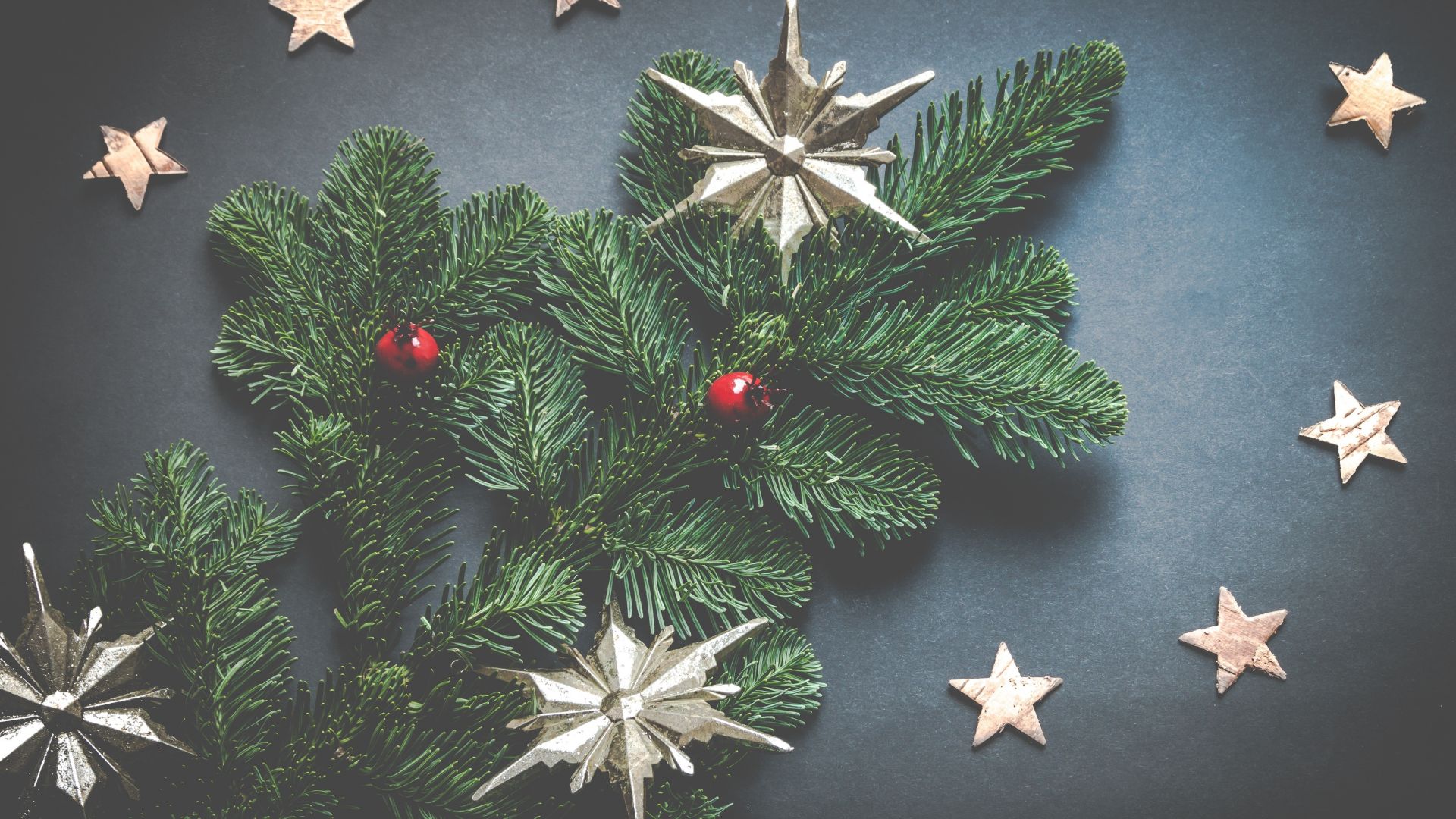 Wallpaper Christmas, holiday, decoration, ornaments, 2017, 5k