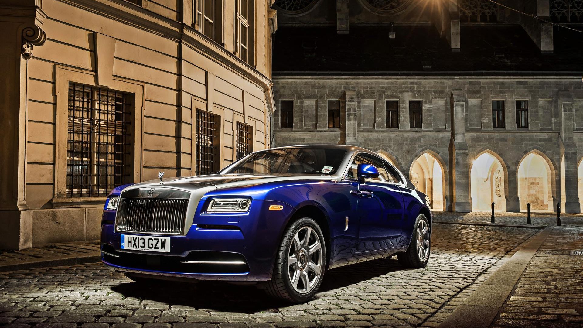 Wallpaper Rolls-Royce Wraith luxury car, front view