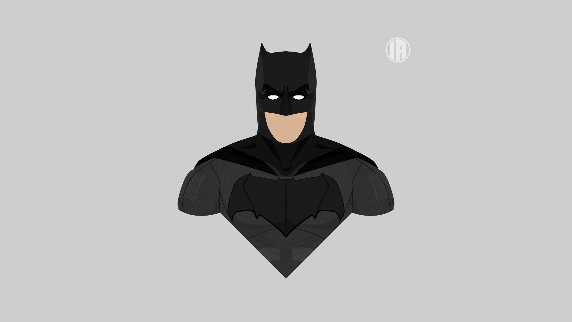 Wallpaper Batman, minimalism, 8k