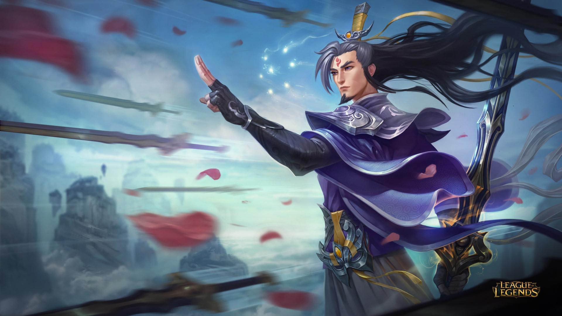 Wallpaper Warrior, Master Yi, League of Legends, online game