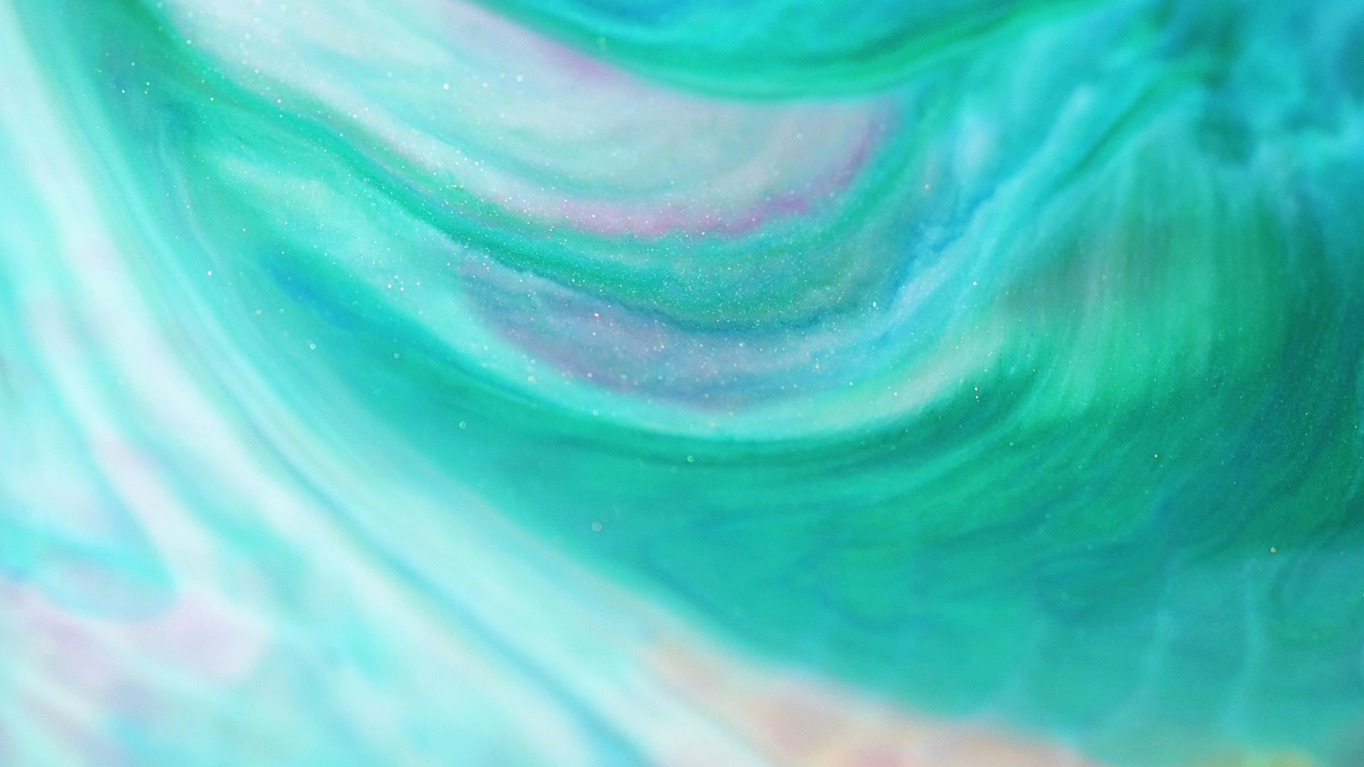 Wallpaper Stream glitter, green, abstract