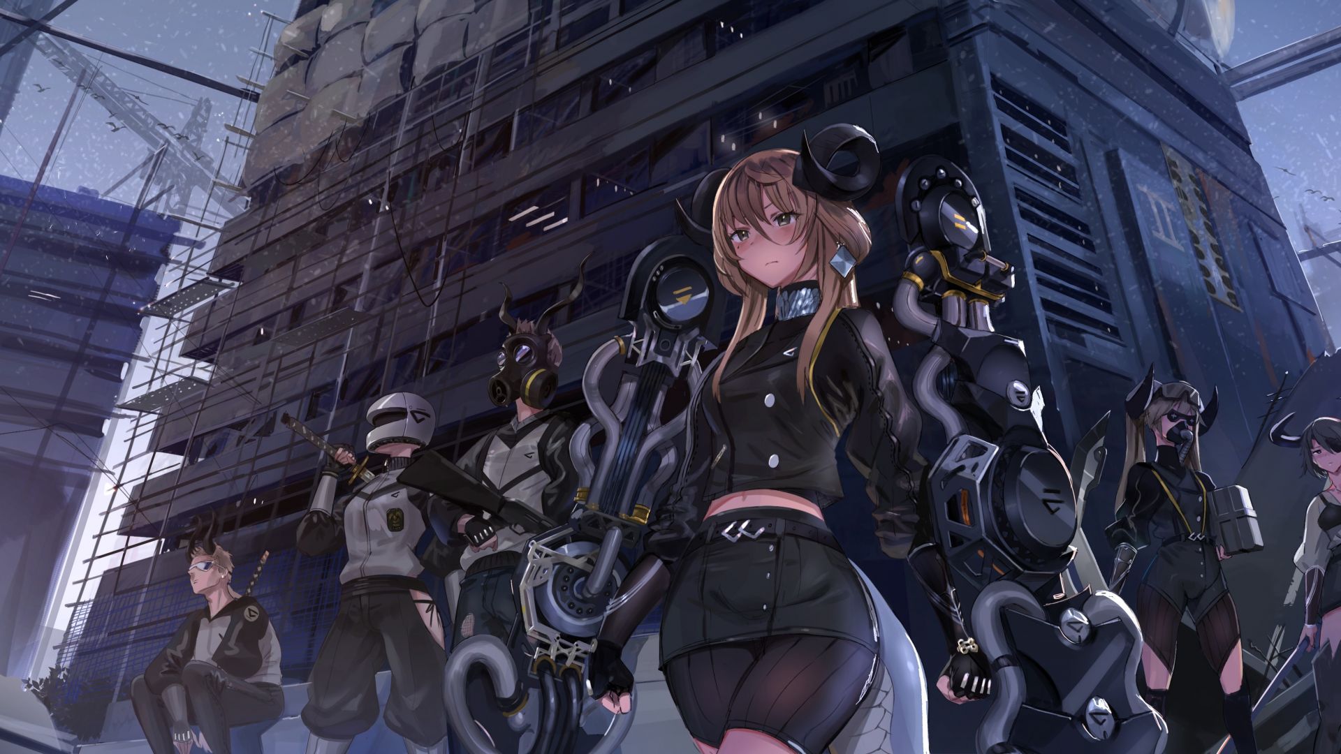 Desktop Wallpaper Anime Girls, Girls Frontline, Soldier, Combat, 5k, Hd  Image, Picture, Background, 575a0e